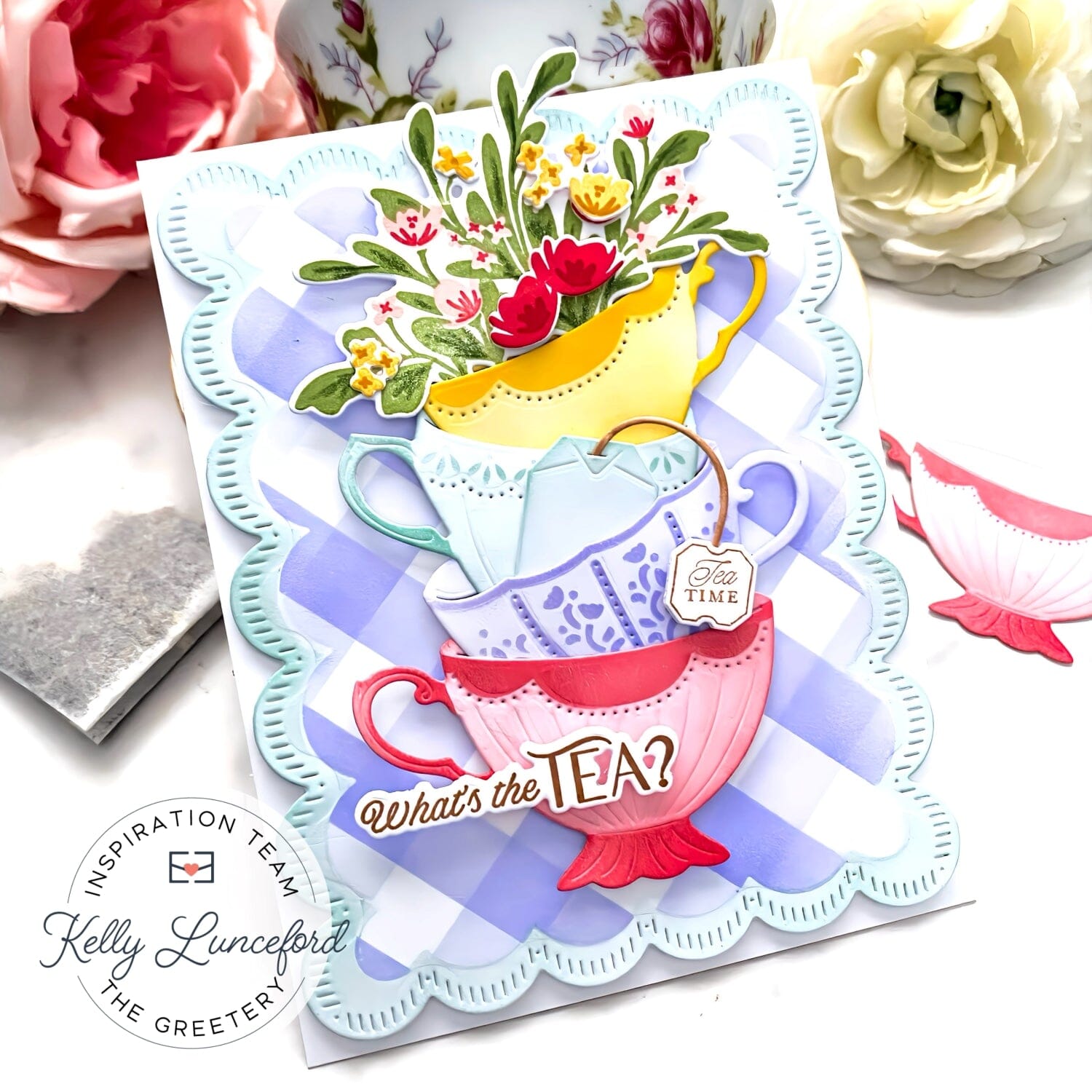 Brew-tea-ful Day Bouquet Die
