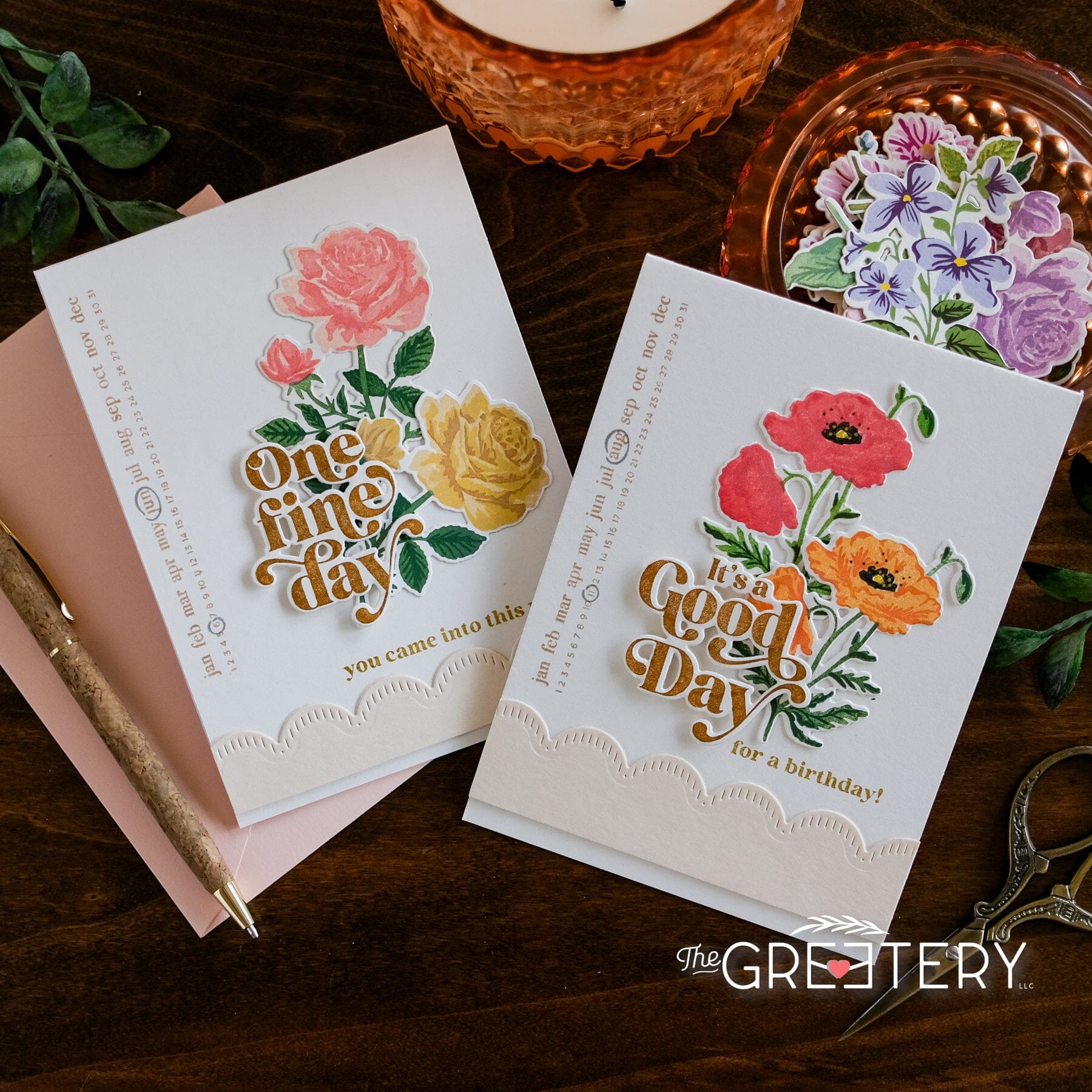 Calendar Basics Stamp Set