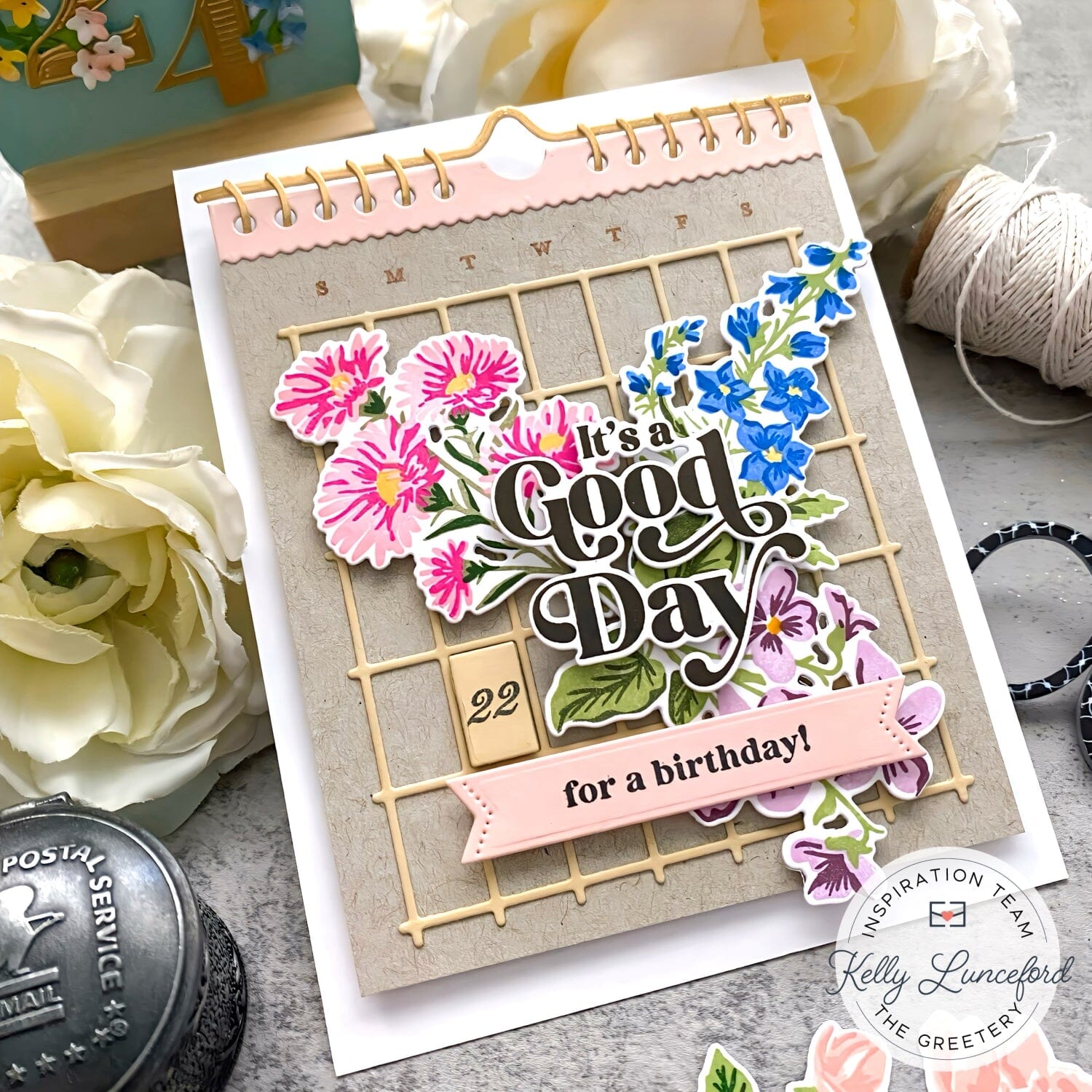 Calendar Grid Die