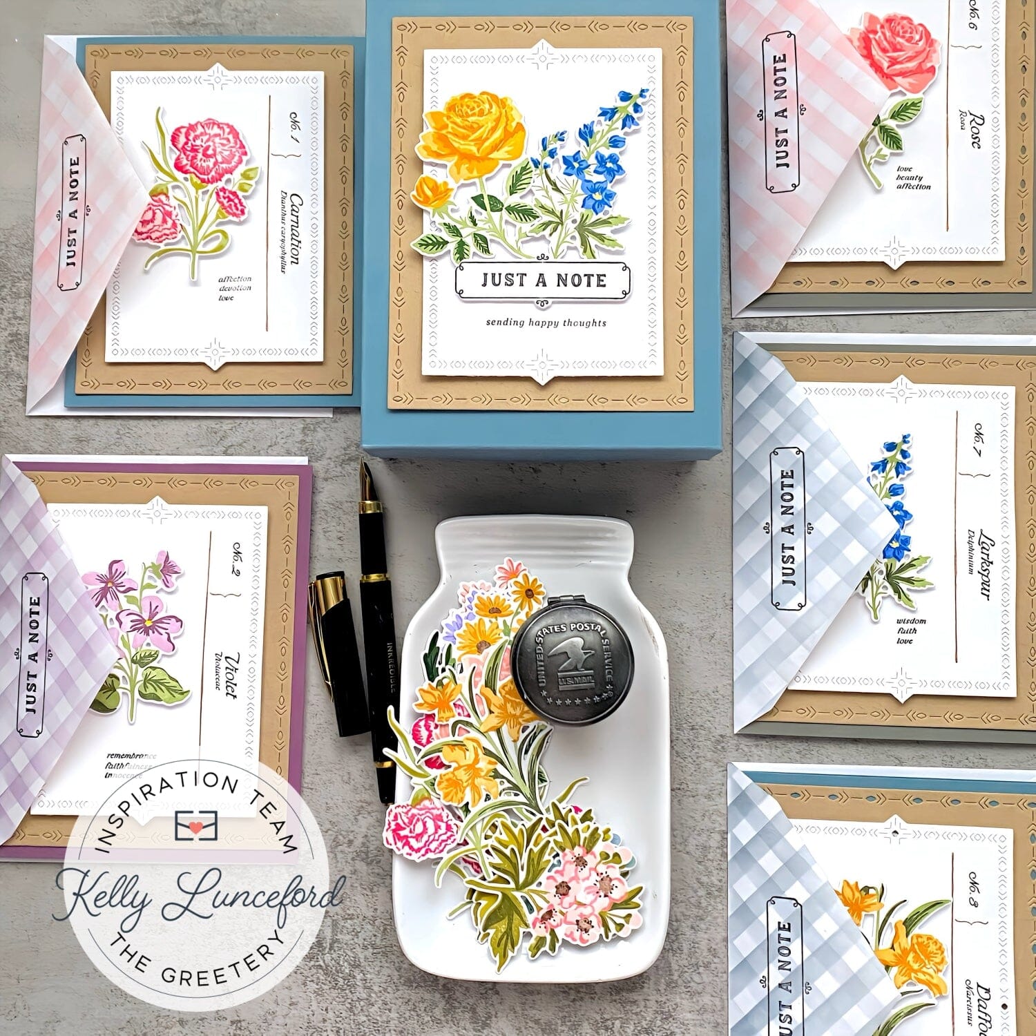 Birth Month Blooms Q2 Stamp Set