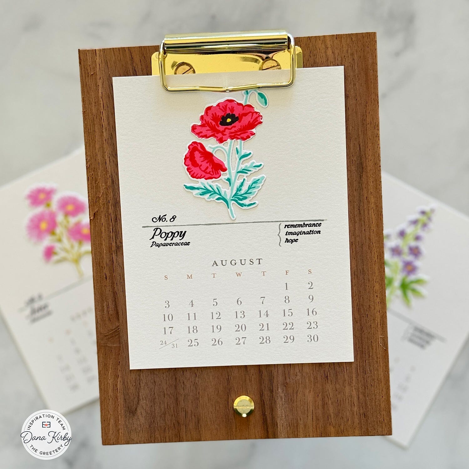 2025 Calendar Pages - Half