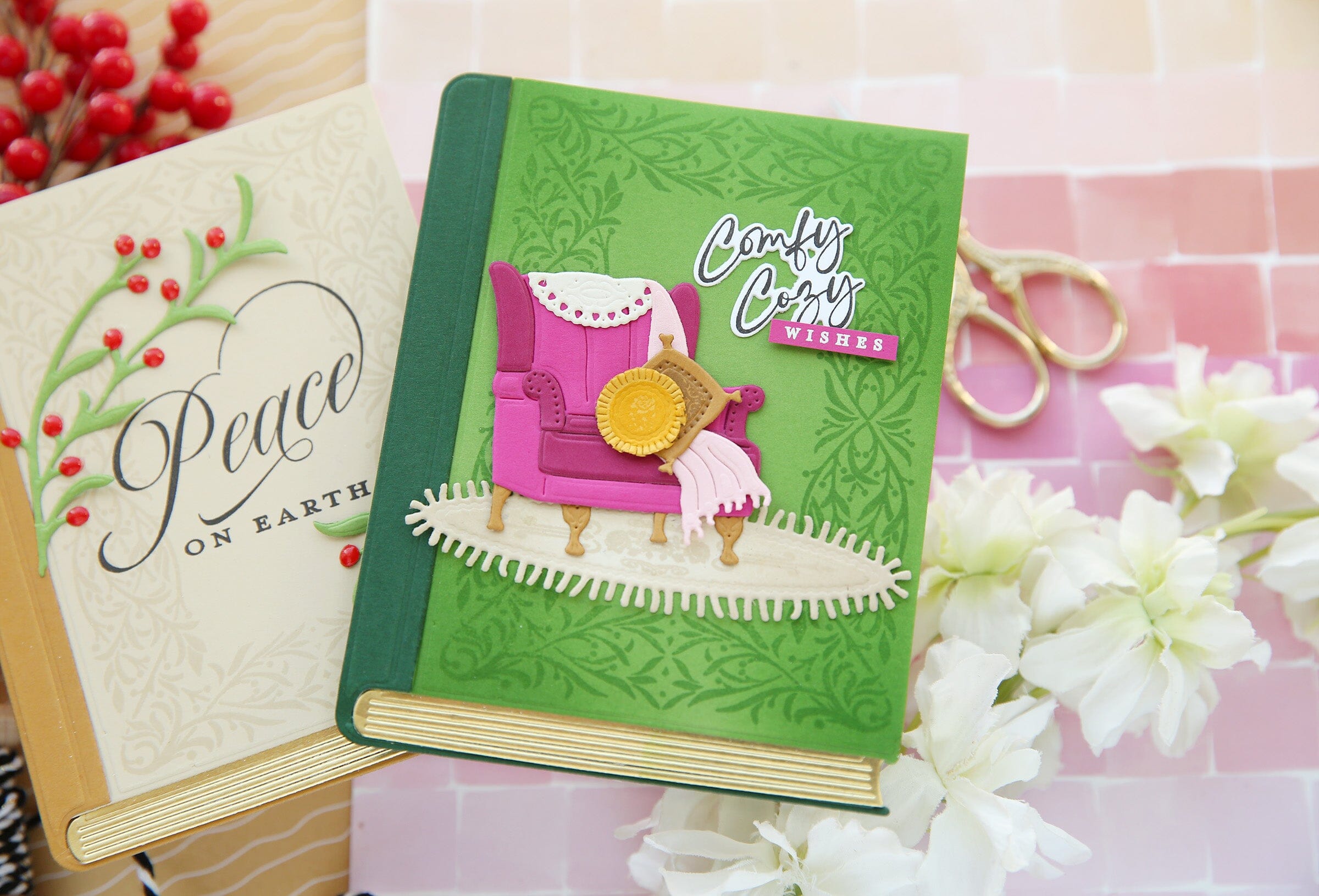 Bookish Holiday Frames Stamp Set