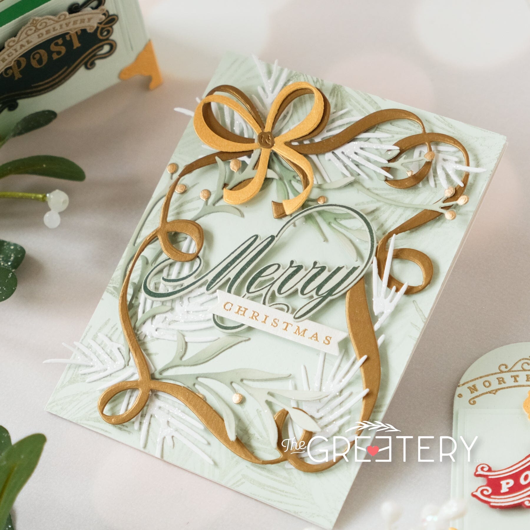 Scripted Holiday Sentiments Stamp Set