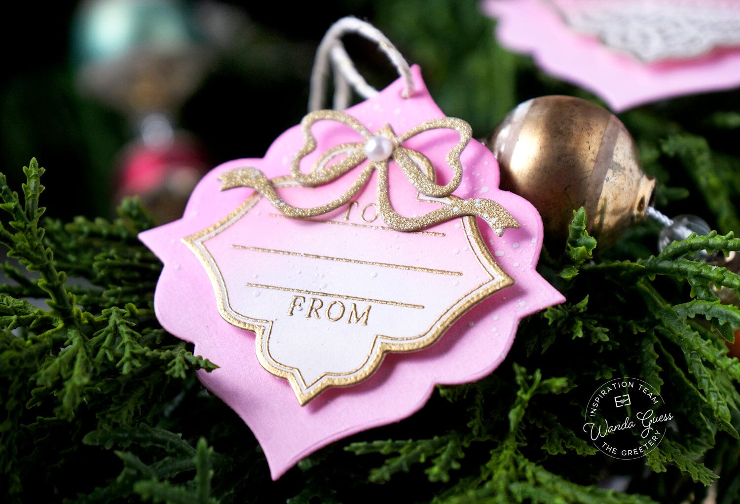 Inside & Out Tags Stencil