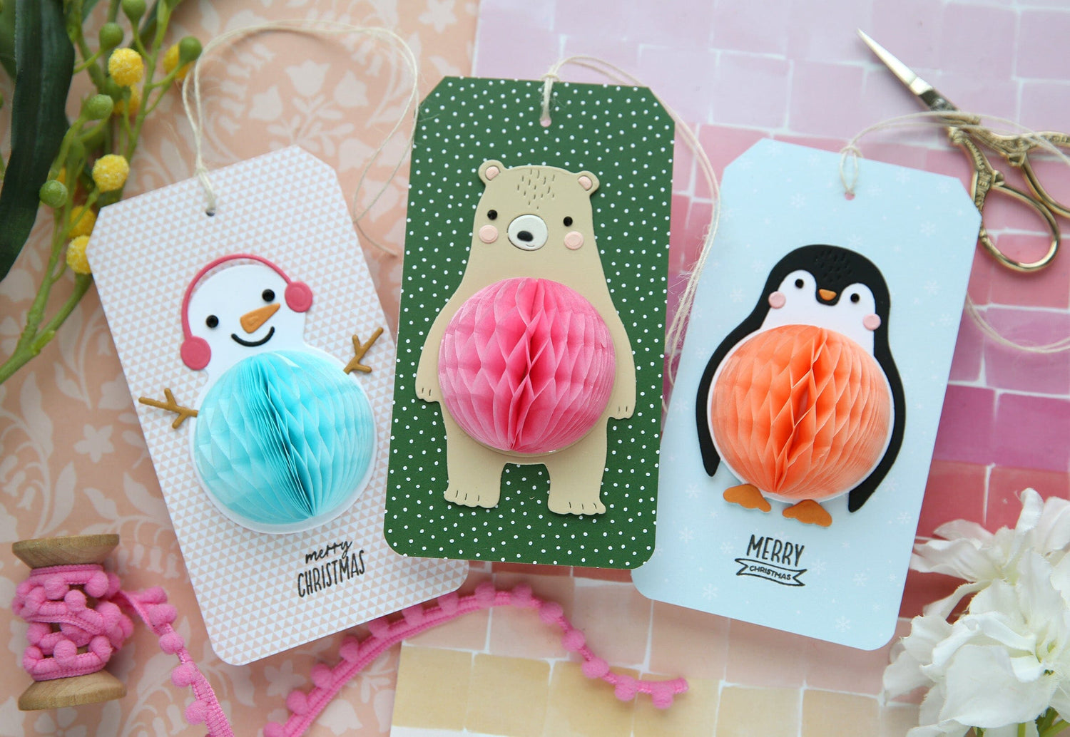 Hey Honeycomb Snowman Die