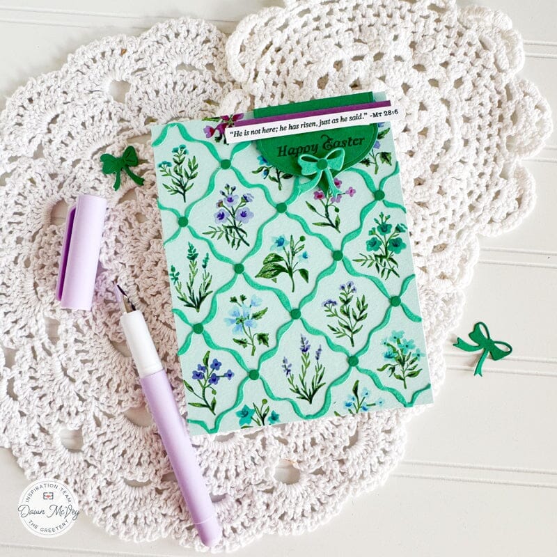 Bitty Botanicals Stamp + Stencil