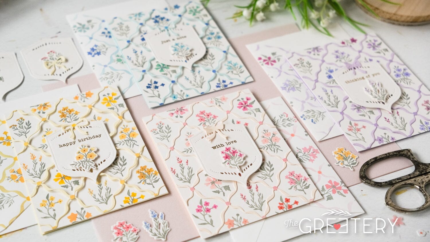 Bitty Botanicals Stamp + Stencil