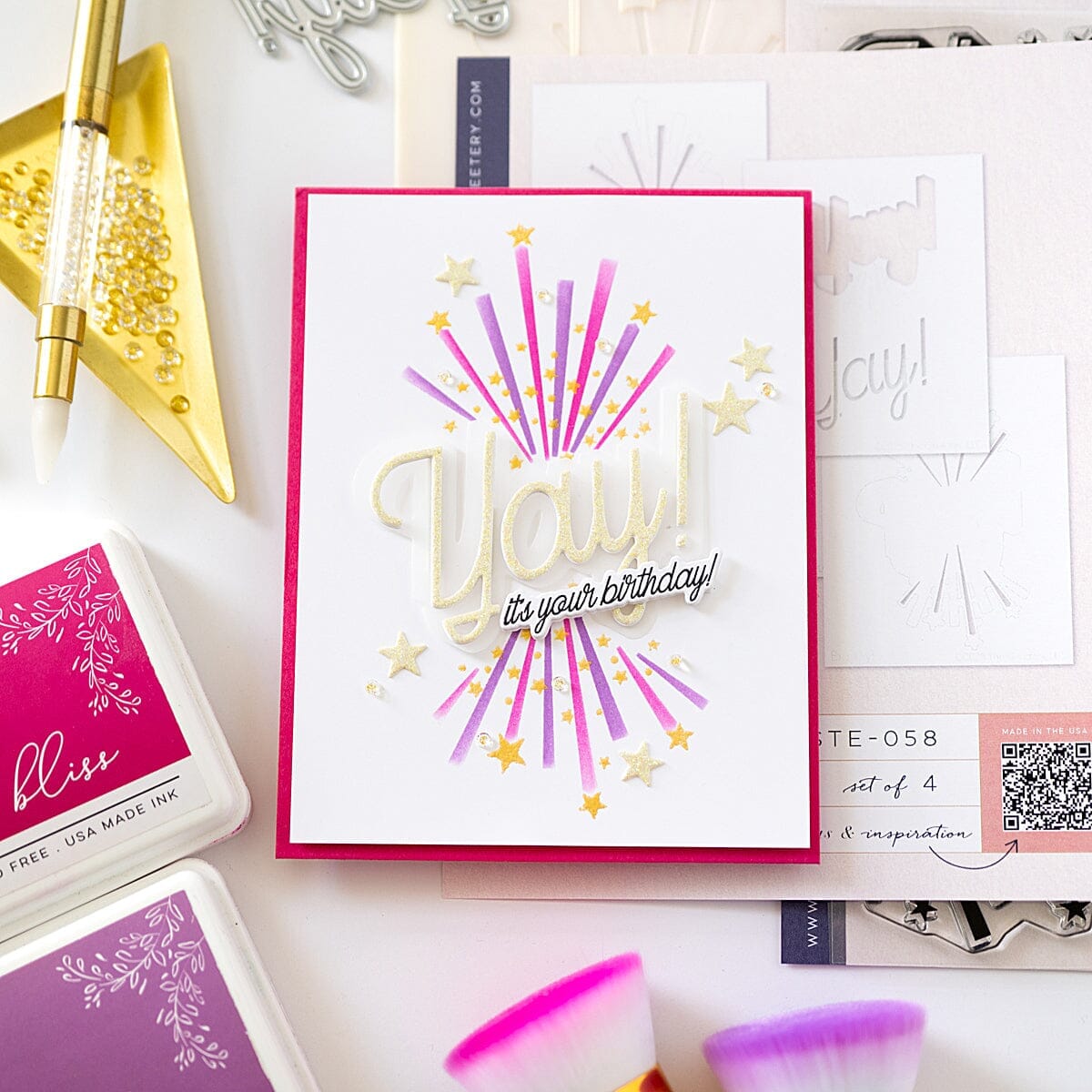Big Yay Stamp Set