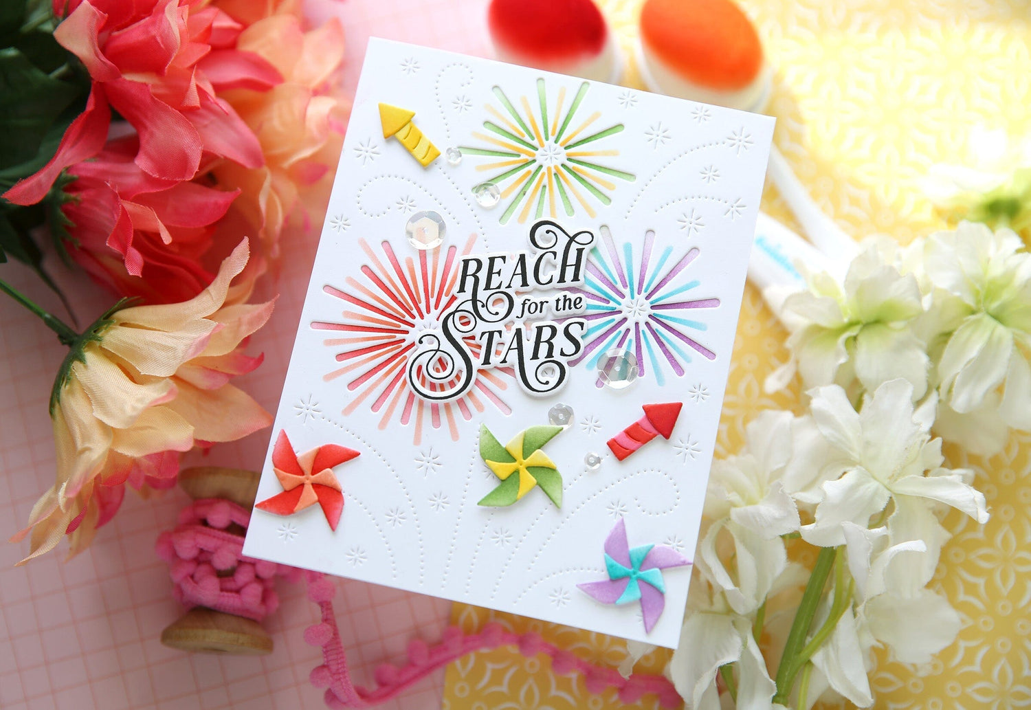 Grand Finale Die + Stencil