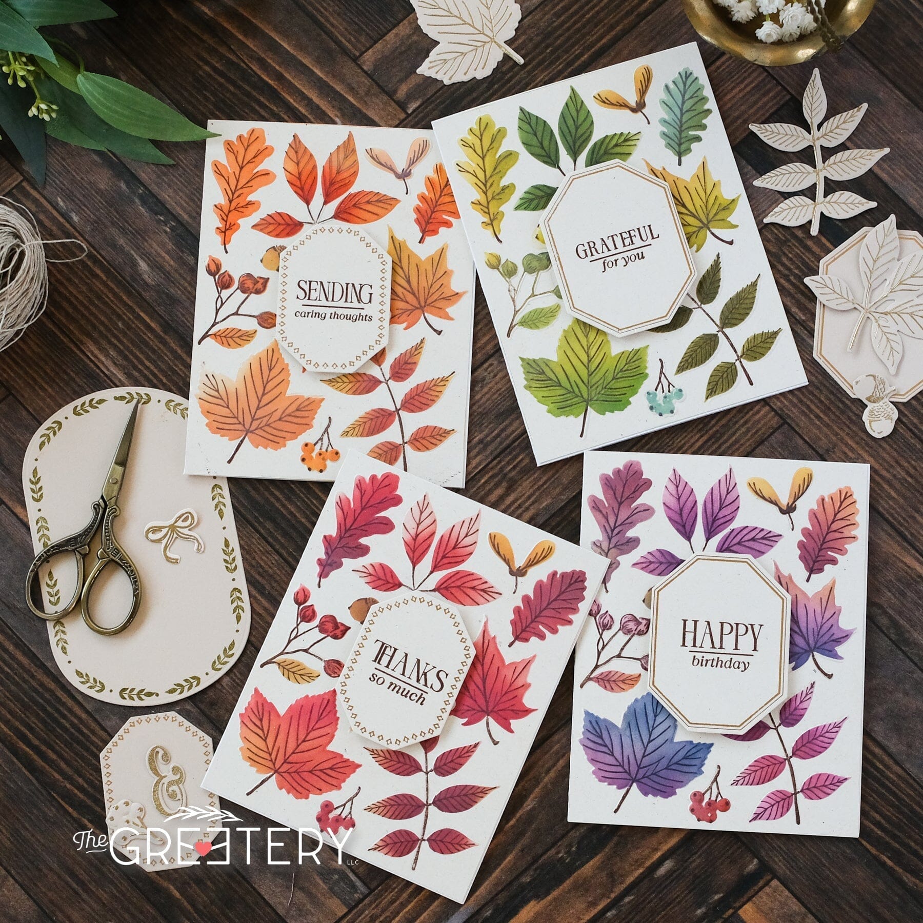 Oblong Octagon Labels Stamp Set