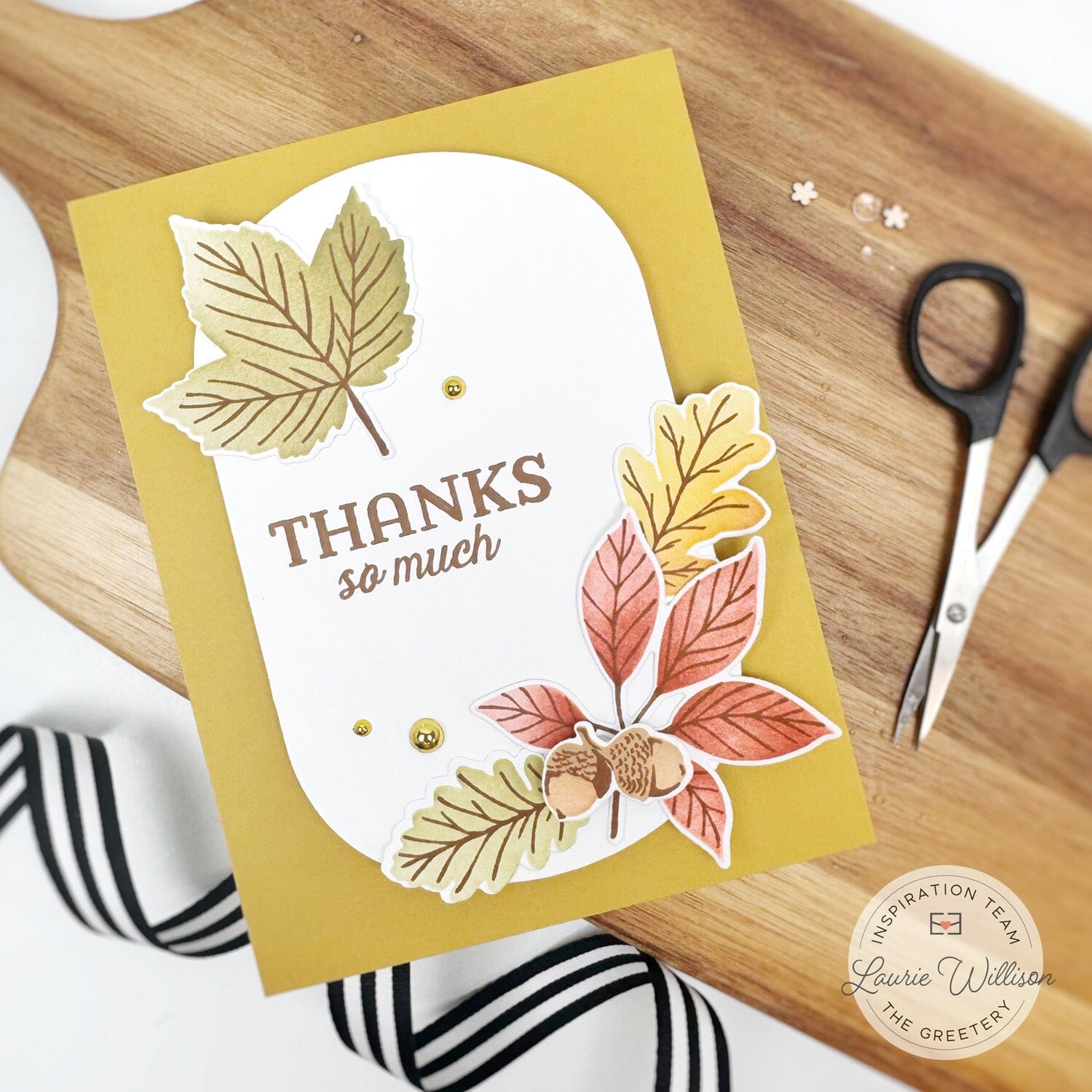 Autumn Herbarium Stamp + Stencil