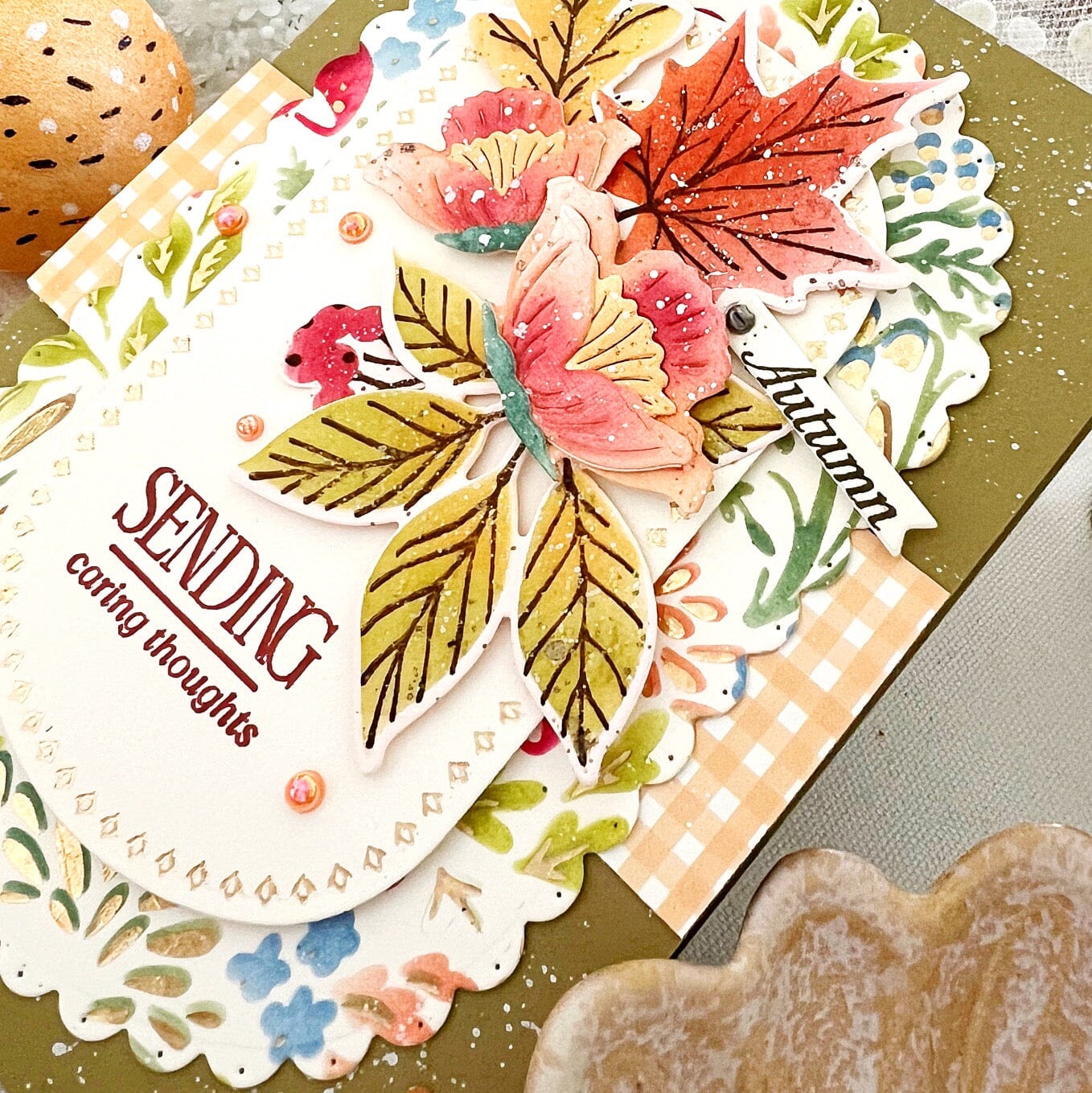 Autumn Herbarium Embossing Folder