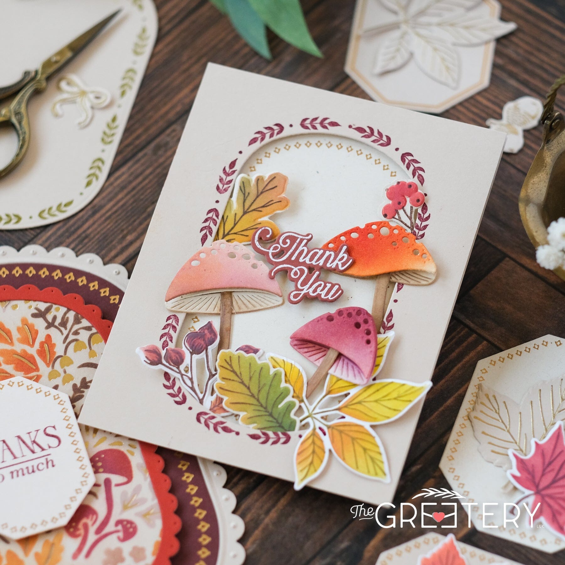 Autumn Herbarium Die