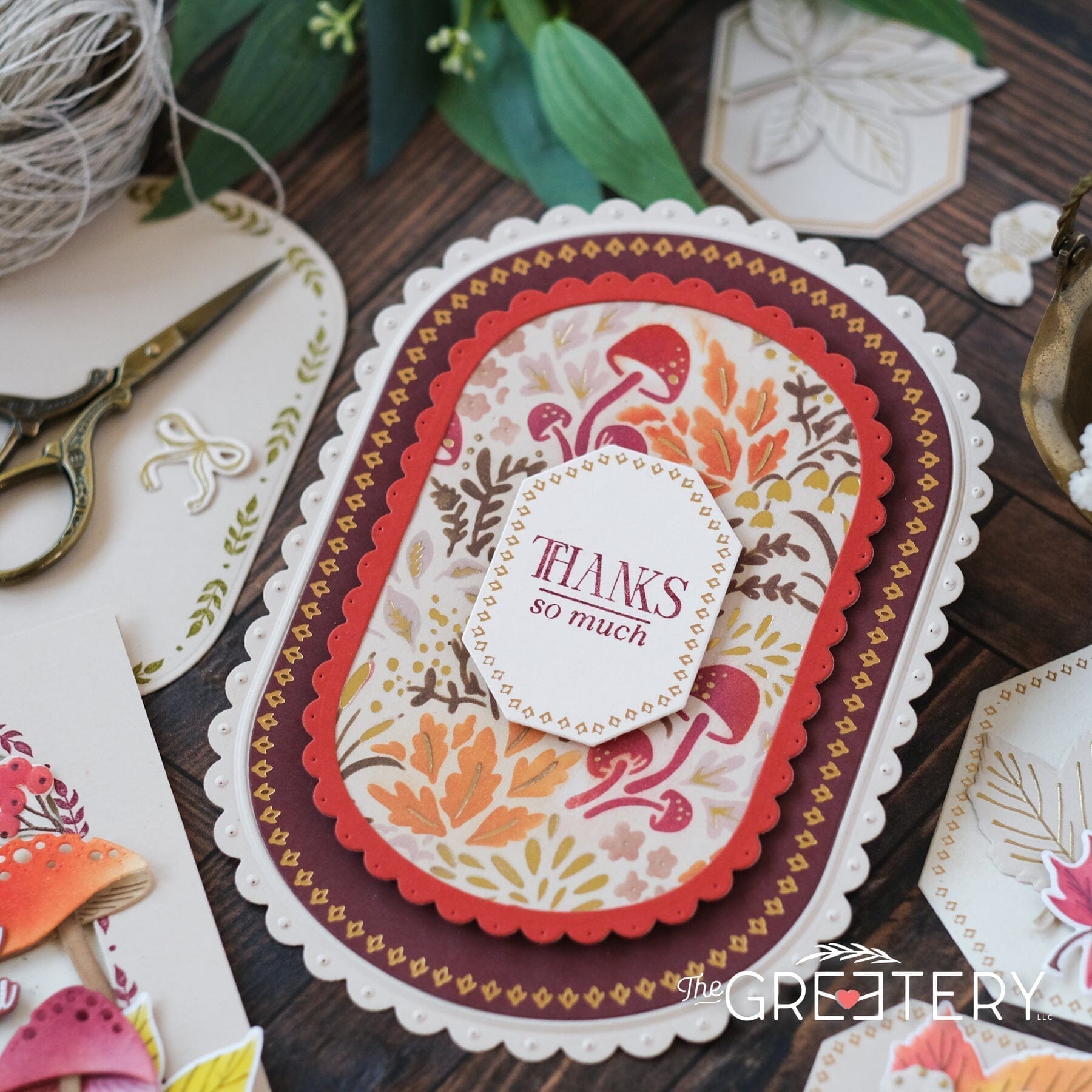 Oblong Octagon Labels Stamp Set