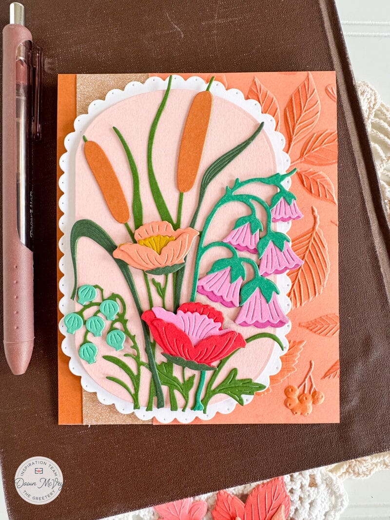 Autumn Herbarium Embossing Folder