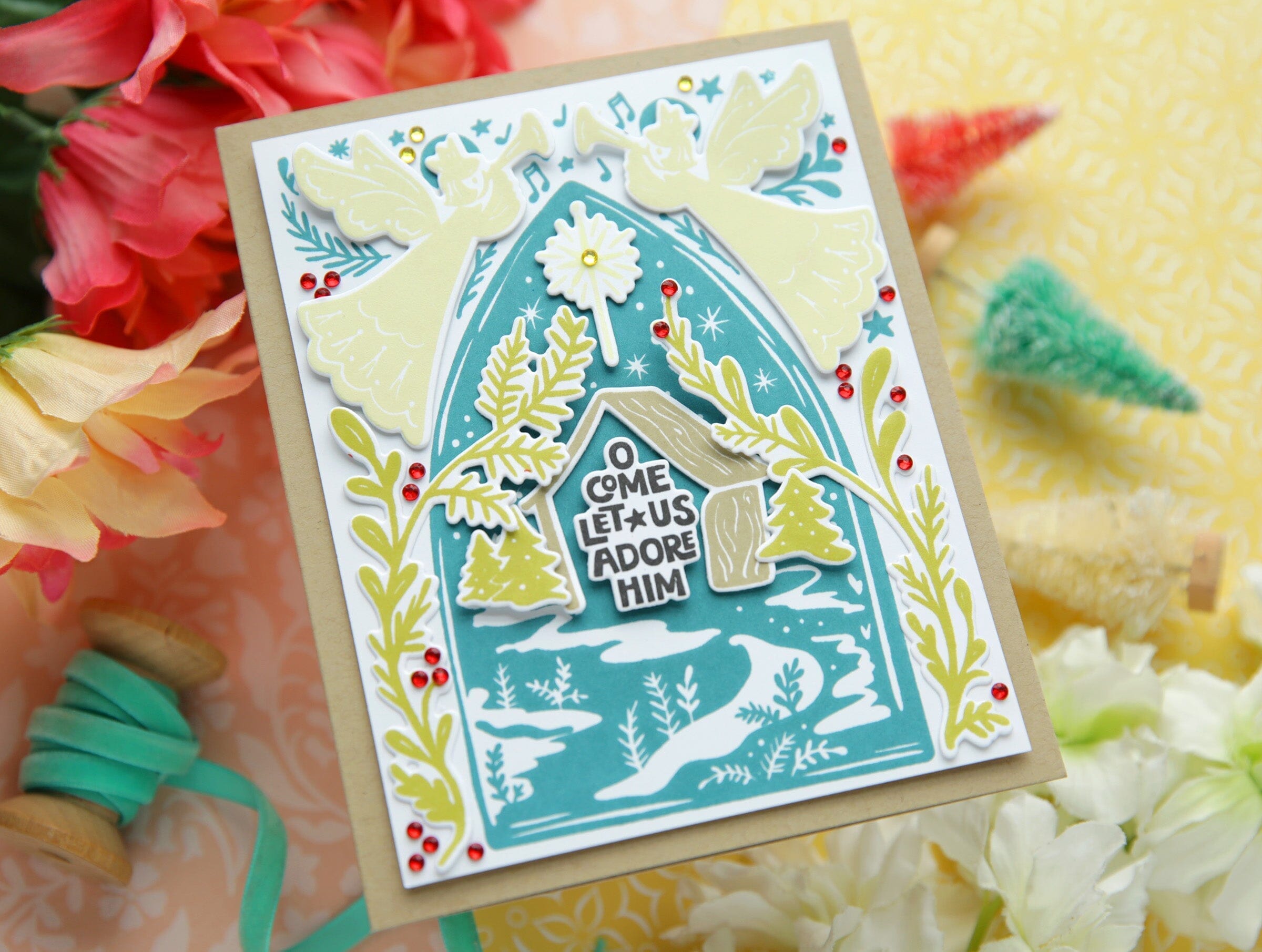 Lovely Linocuts: Nativity Die
