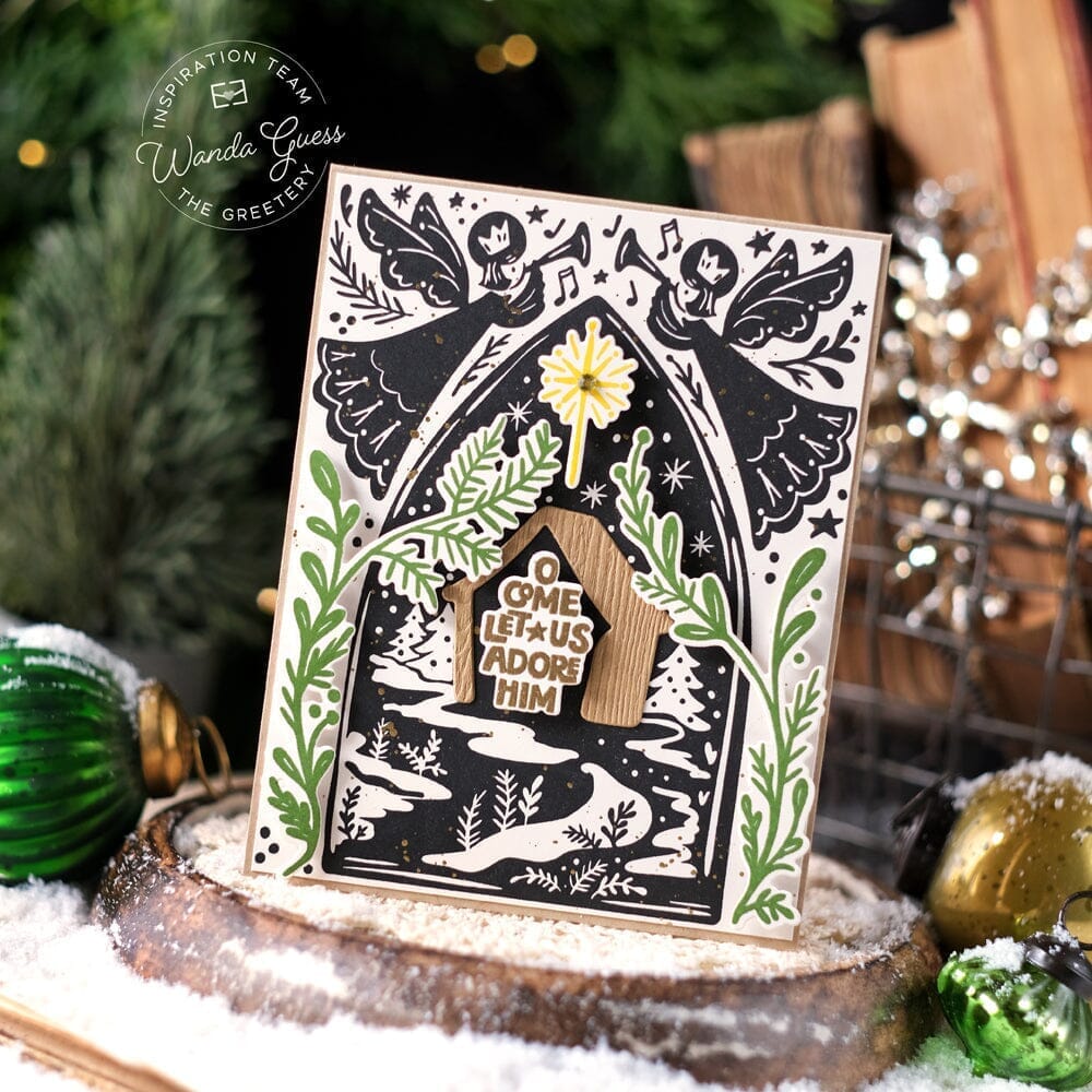 Lovely Linocuts: Nativity Die