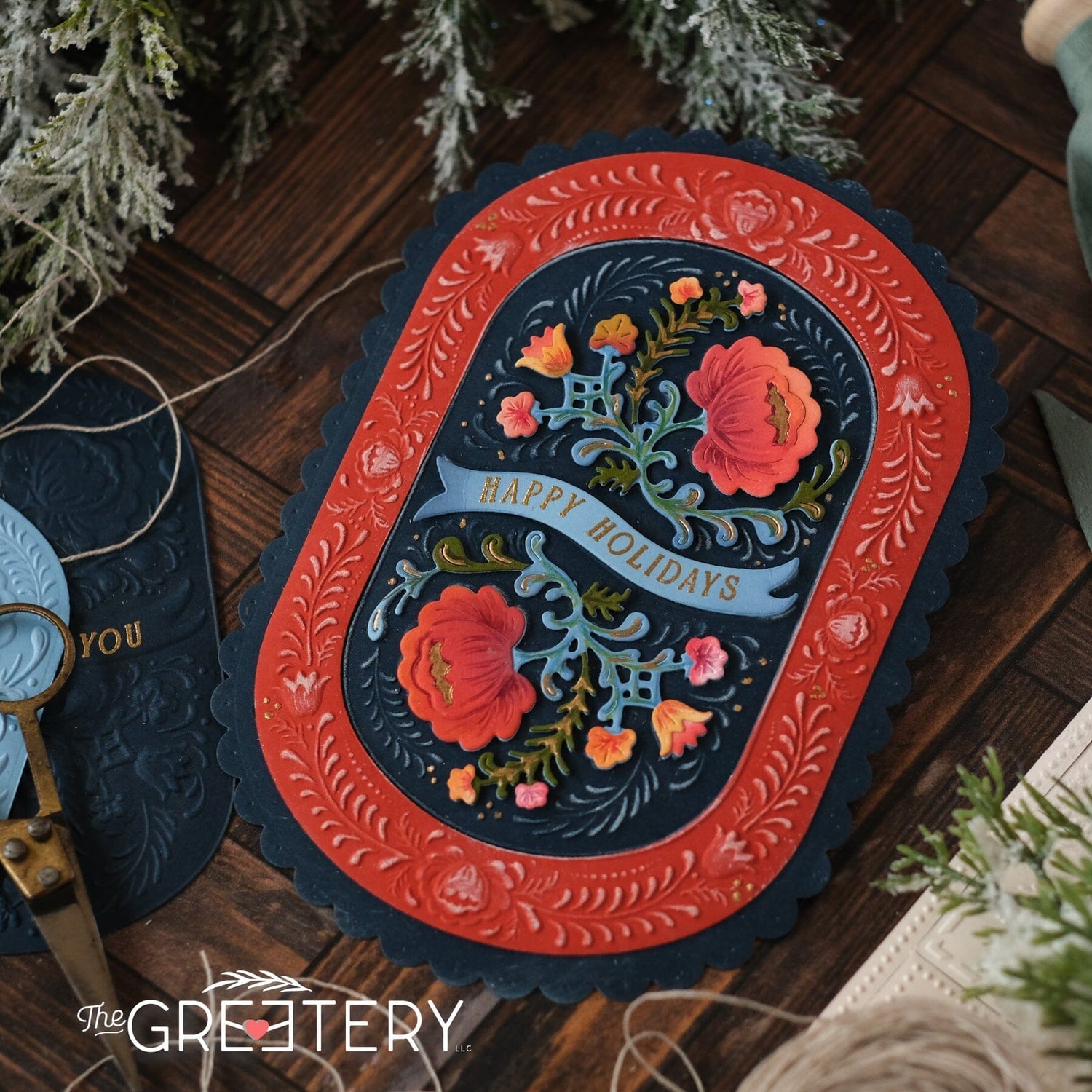 Rosemal Reflections Embossing Folder