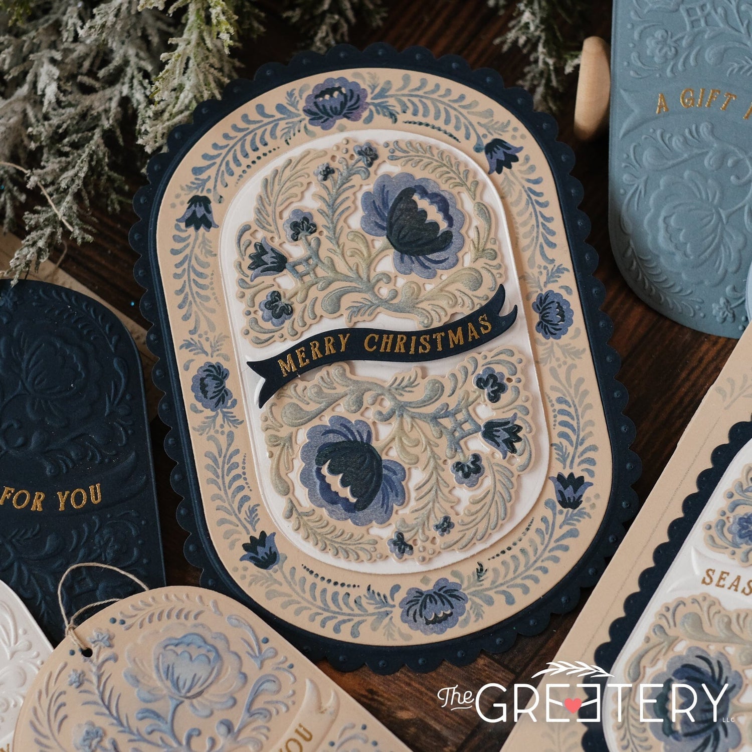 Rosemal Reflections Embossing Folder