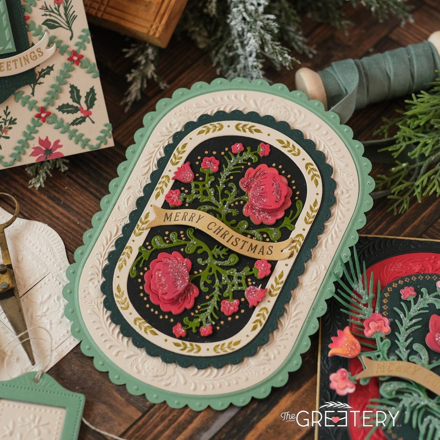 Rosemal Reflections Embossing Folder