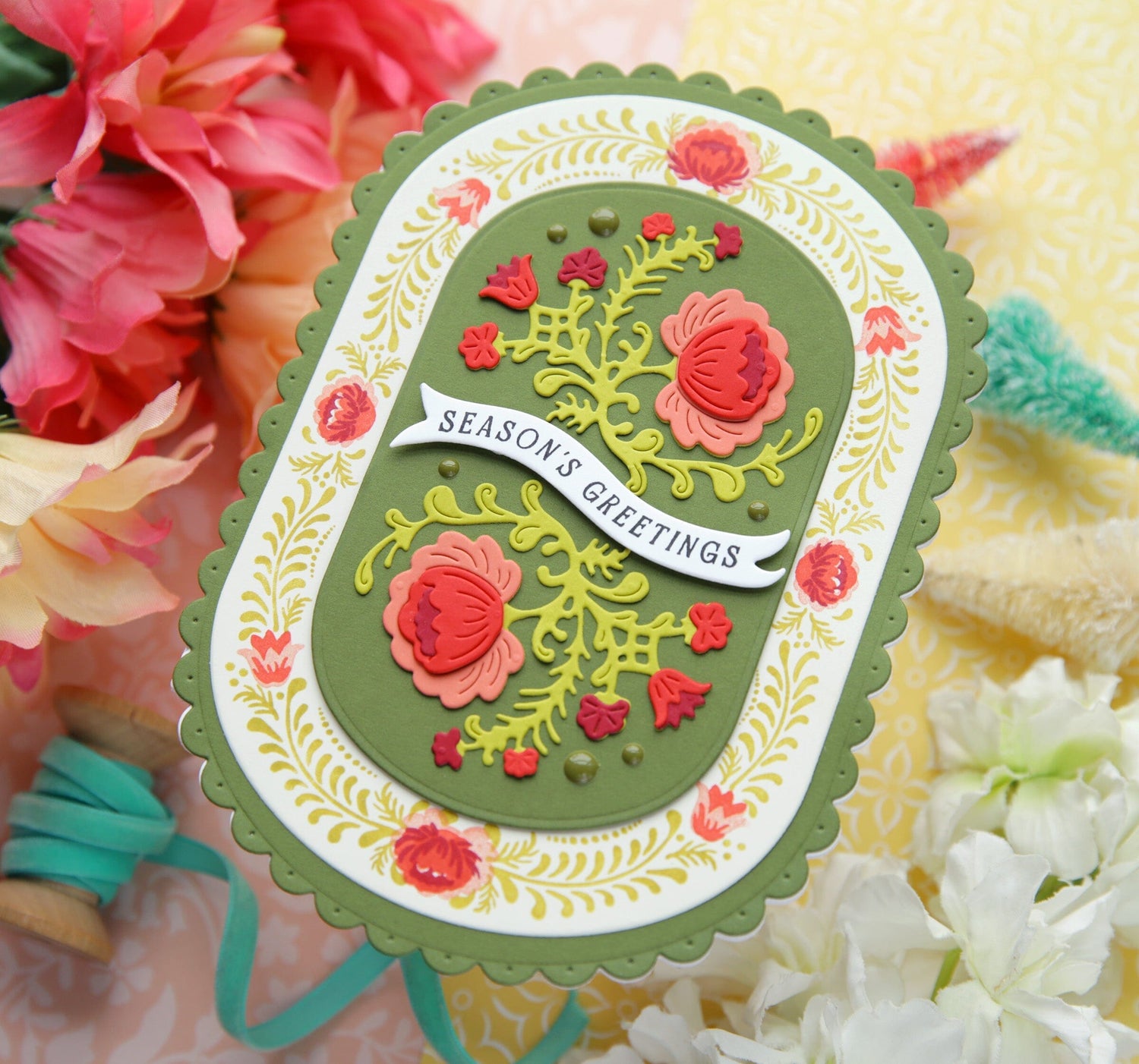 Rosemal Reflections Sentiments Stamp Set