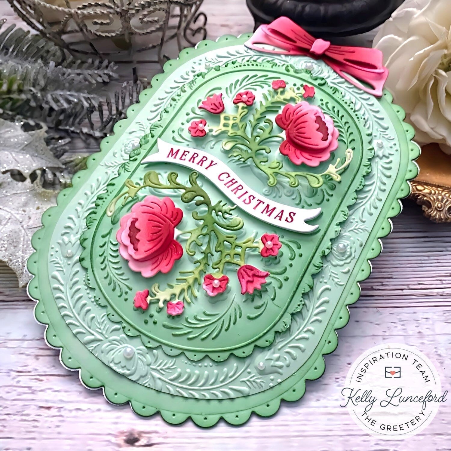 Rosemal Reflections Embossing Folder