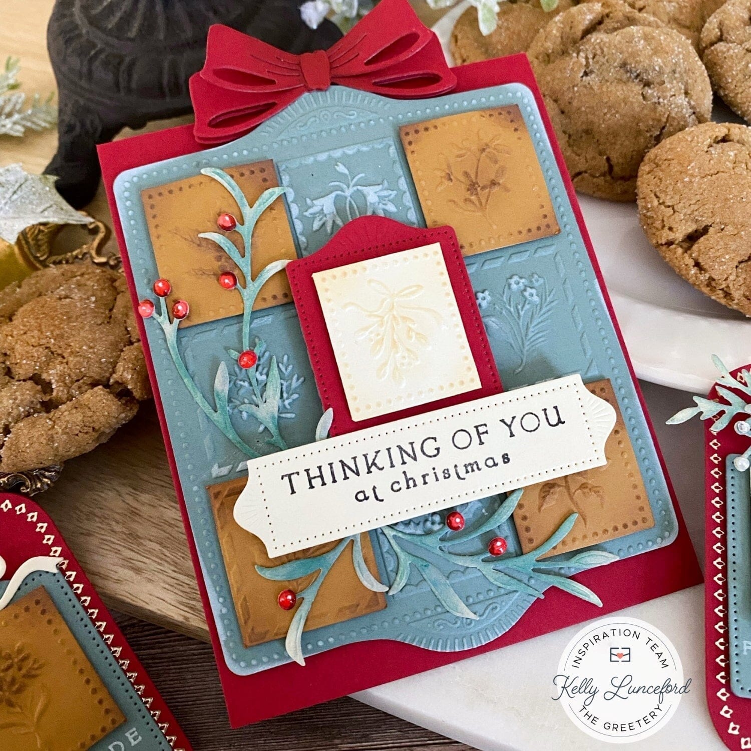 Shortbread Shapes: Holiday Rectangle Embossing Folder