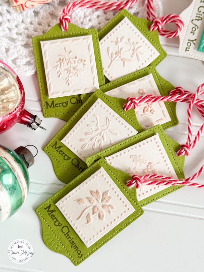 Shortbread Shapes: Holiday Rectangle Embossing Folder