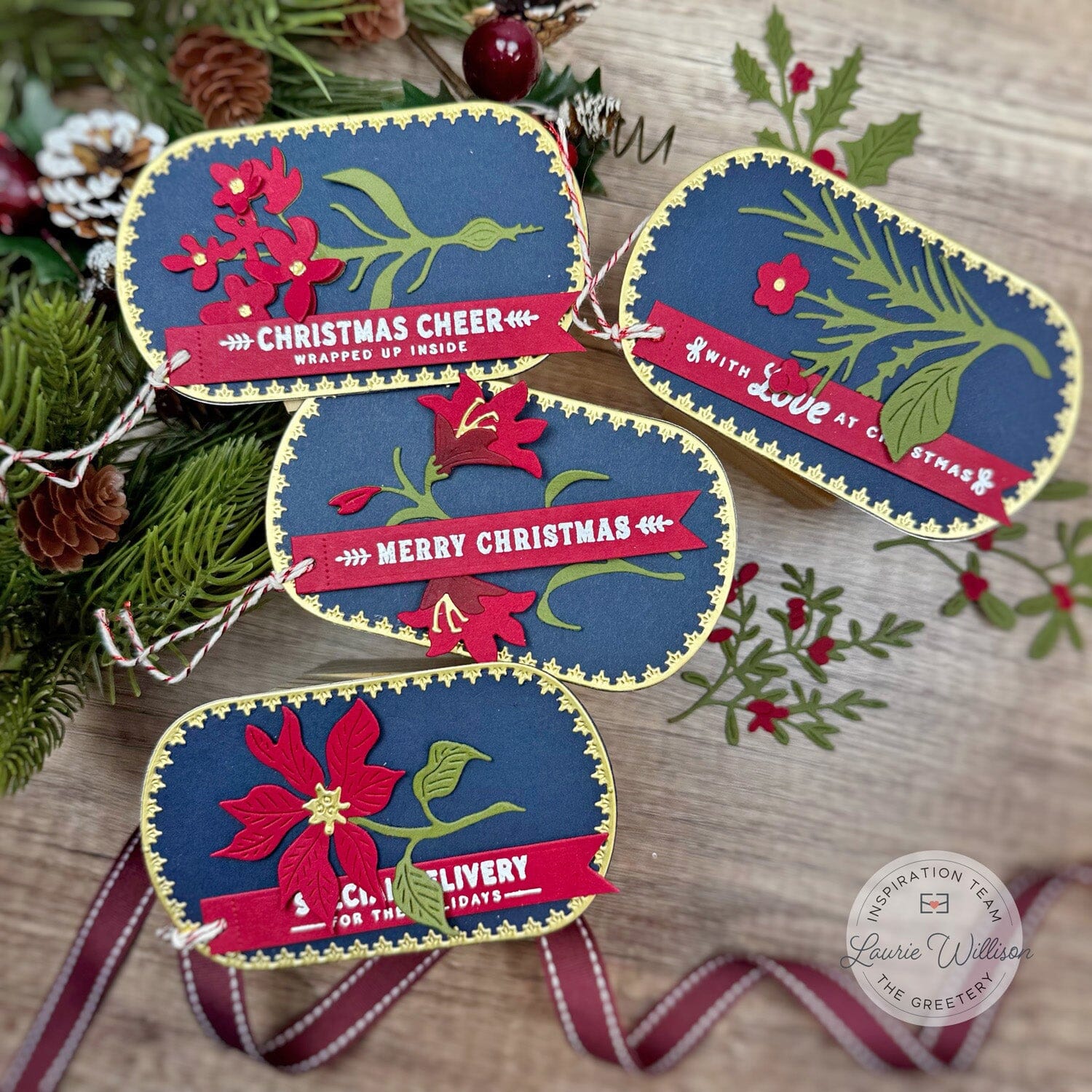 Bigger Holiday Botanicals: Paperwhite Die