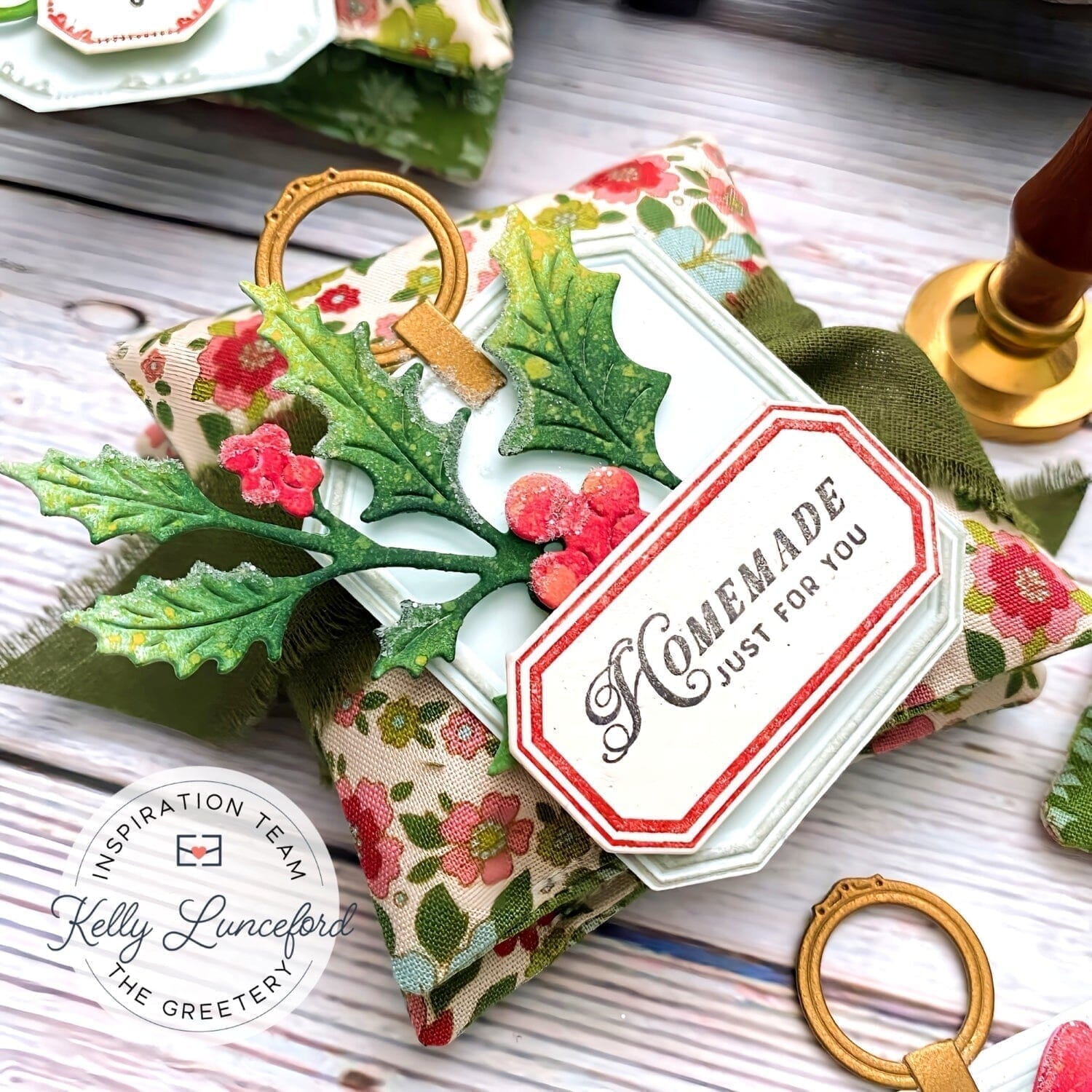 Bigger Holiday Botanicals: Holly 1 Die