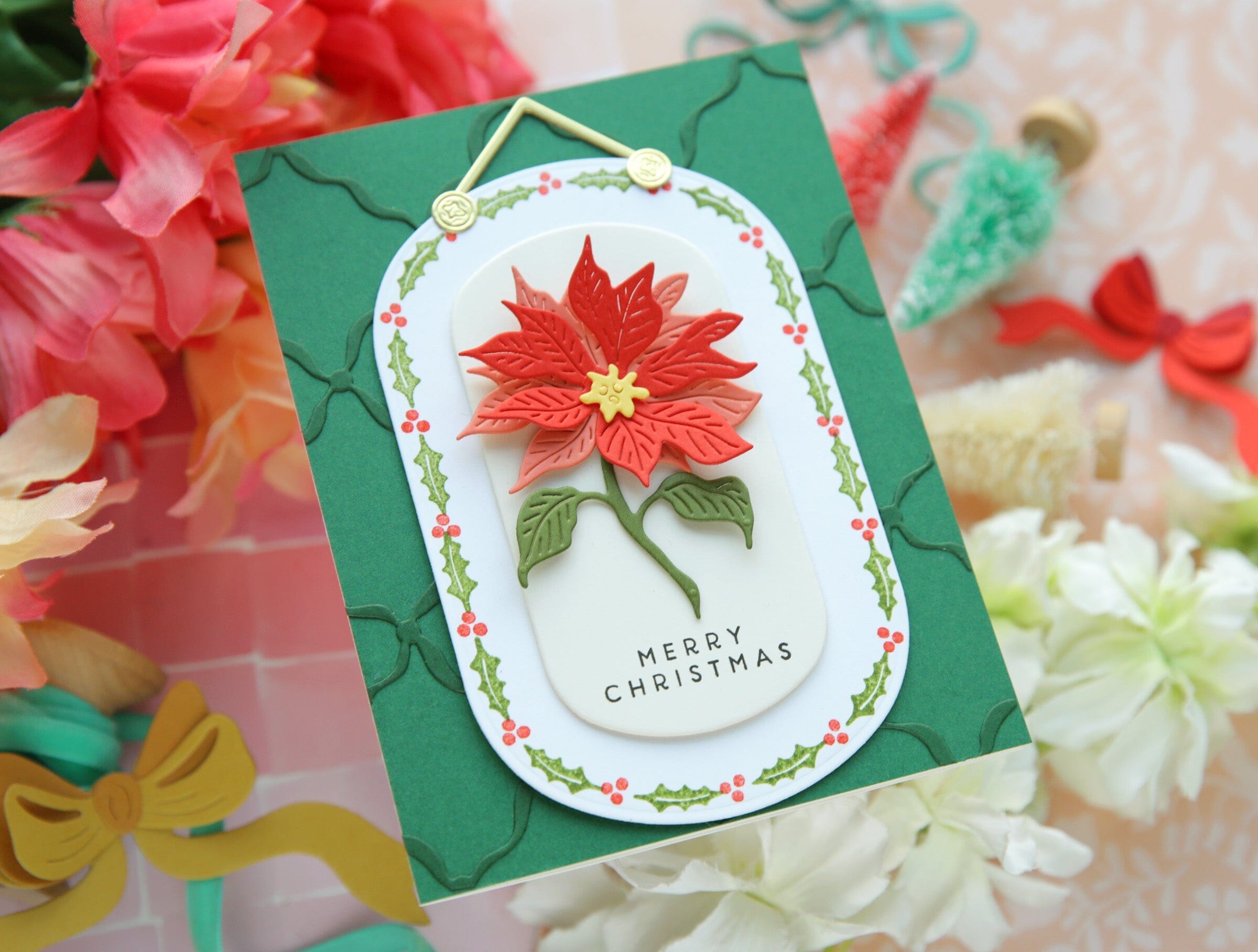 Bigger Holiday Botanicals: Poinsettia Die