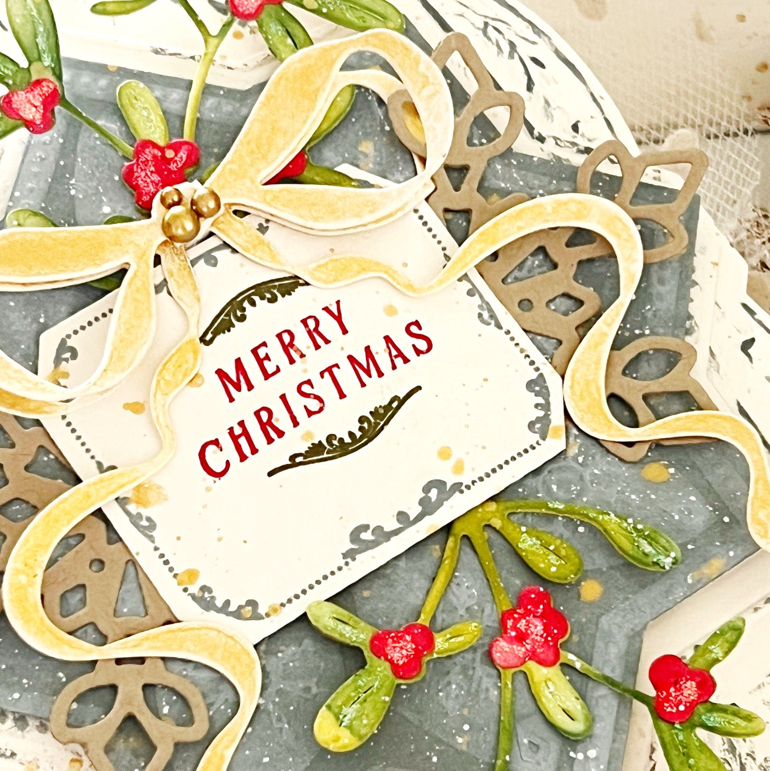 Large Linked Labels Stamp Set