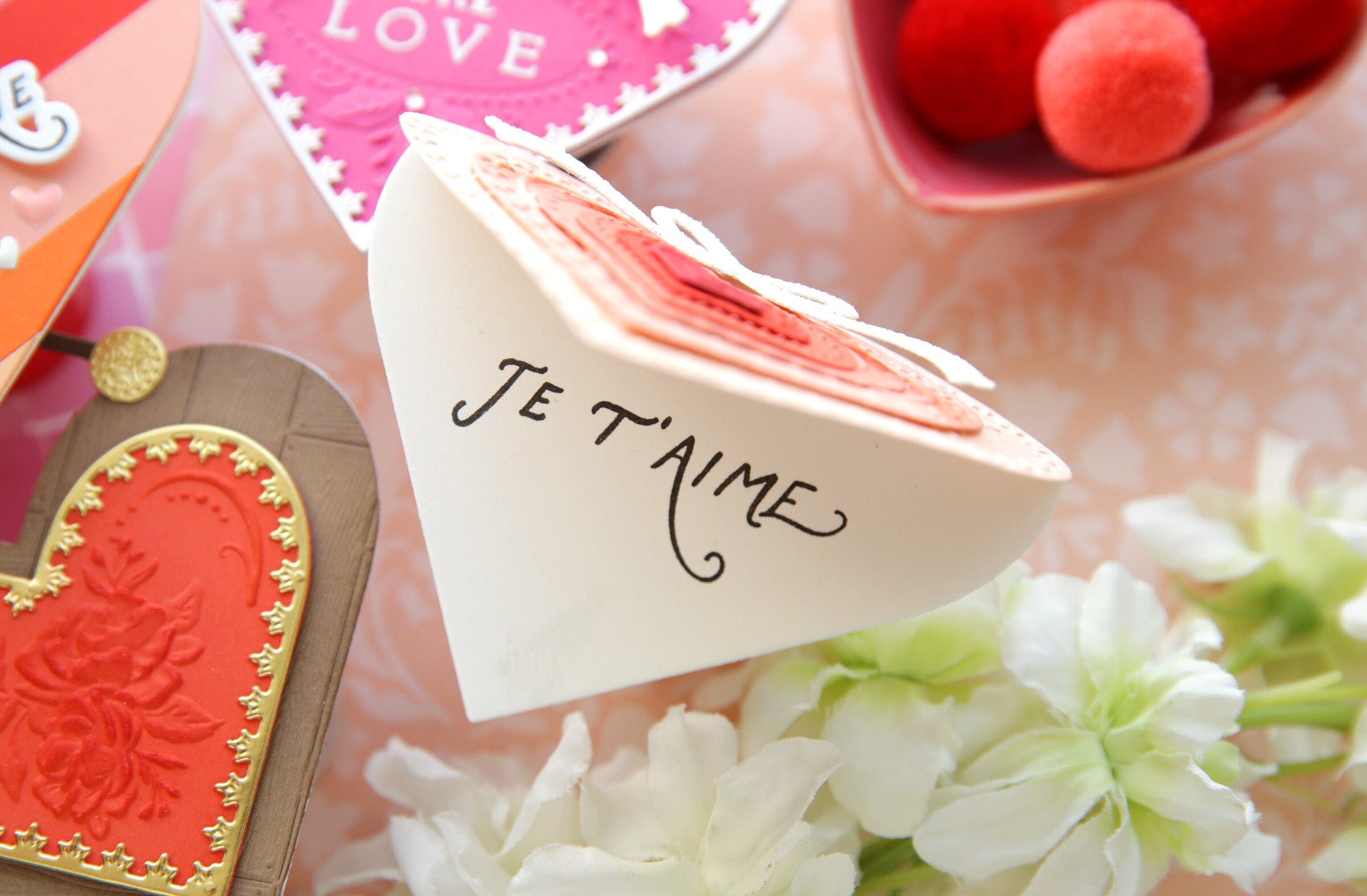 French Kiss Sentiments Stamp Set