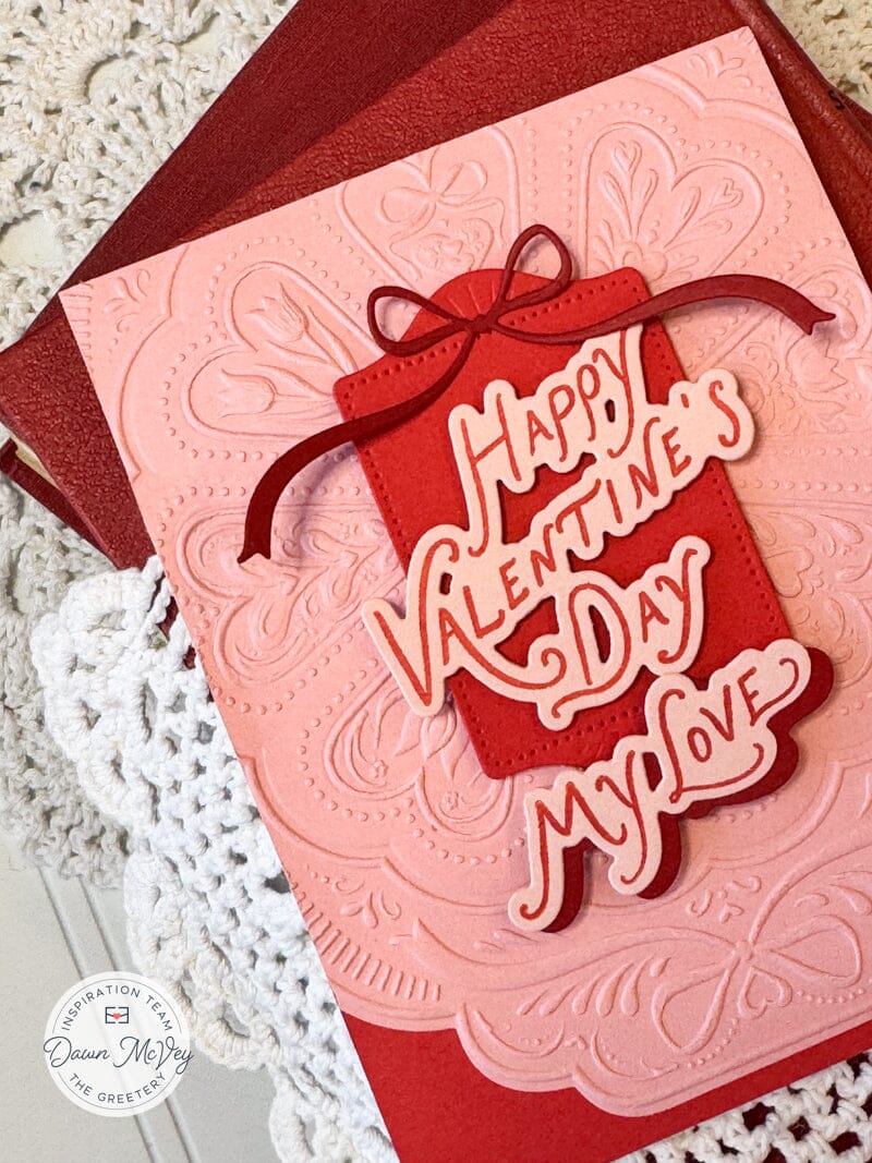 Shortbread Shapes: Scalloped Hearts Embossing Folder