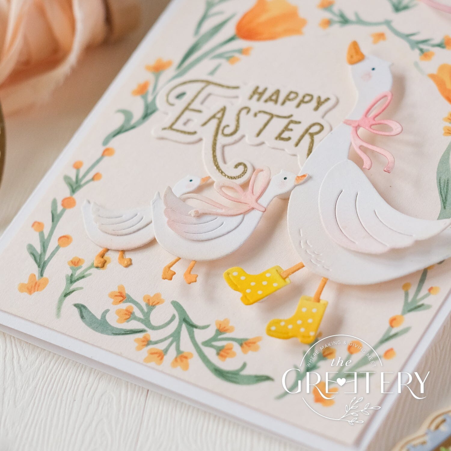 Silly Goose Sentiments Die