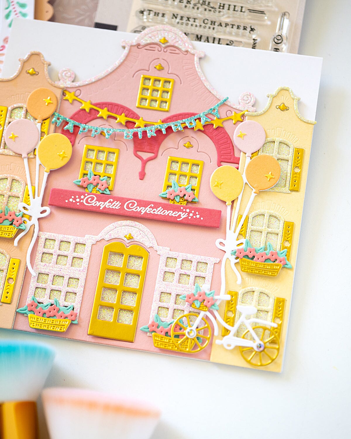 Market Place Celebration Street Stamp Set