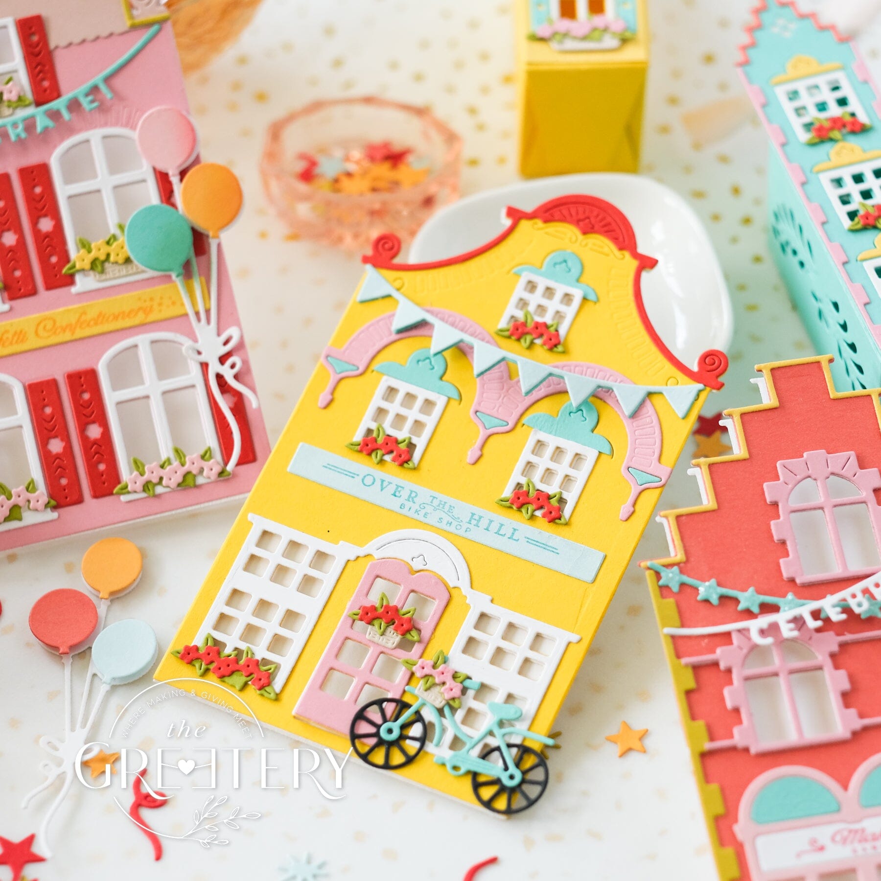 Market Place Celebration Street Stamp Set