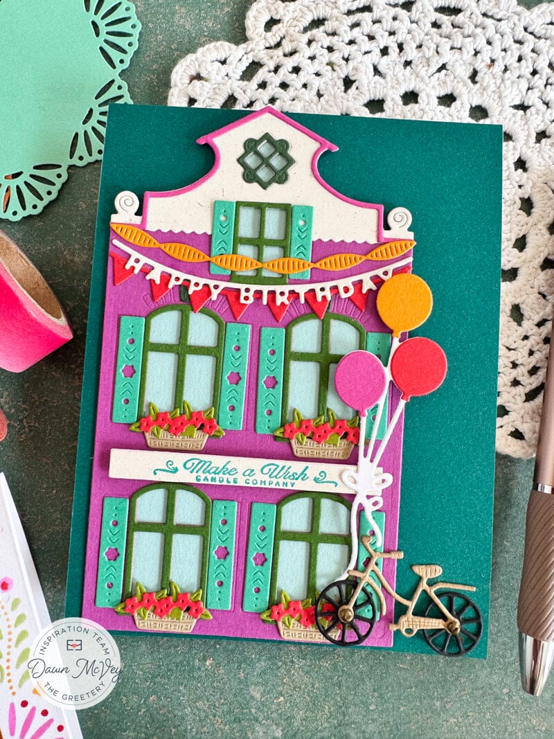 Market Place Celebration Street Stamp Set