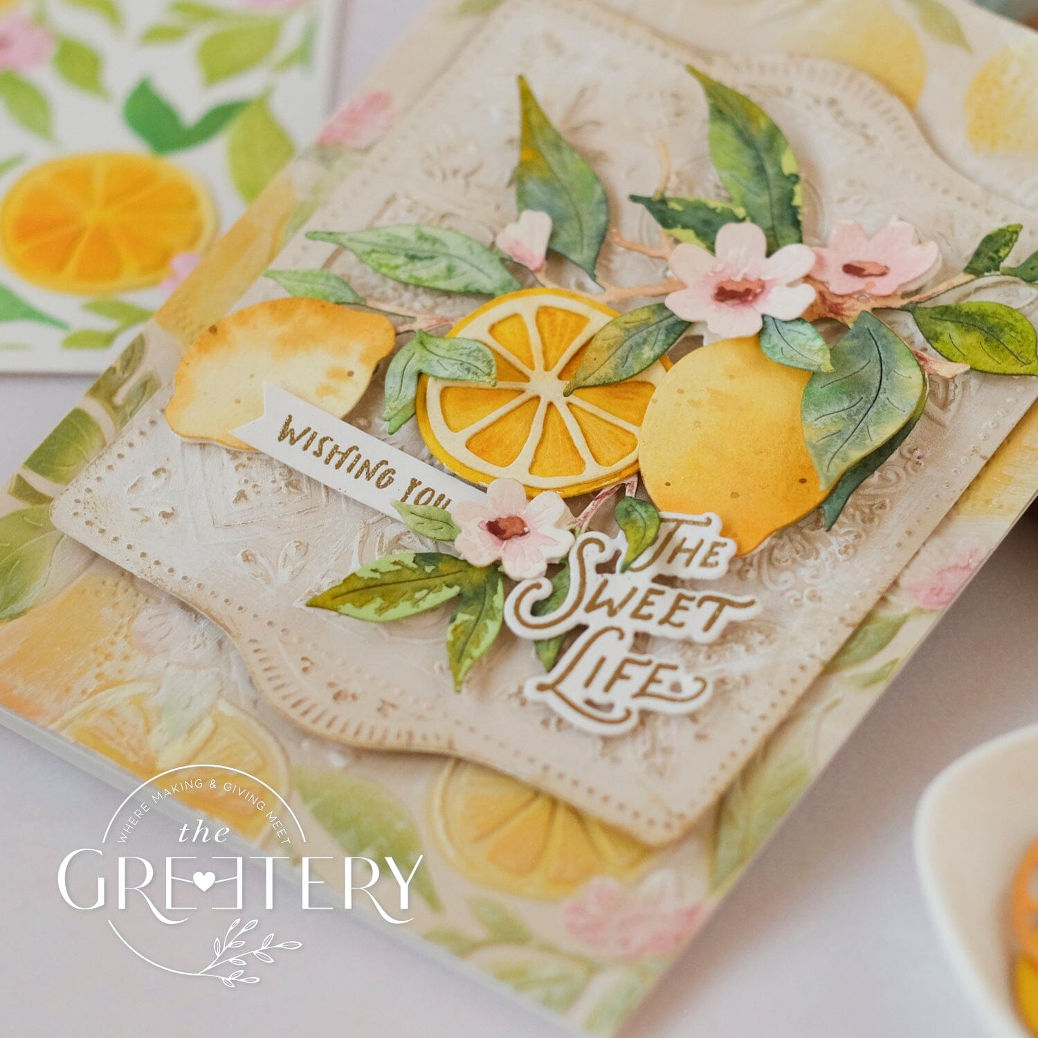 Citrus Fields Embossing Folder