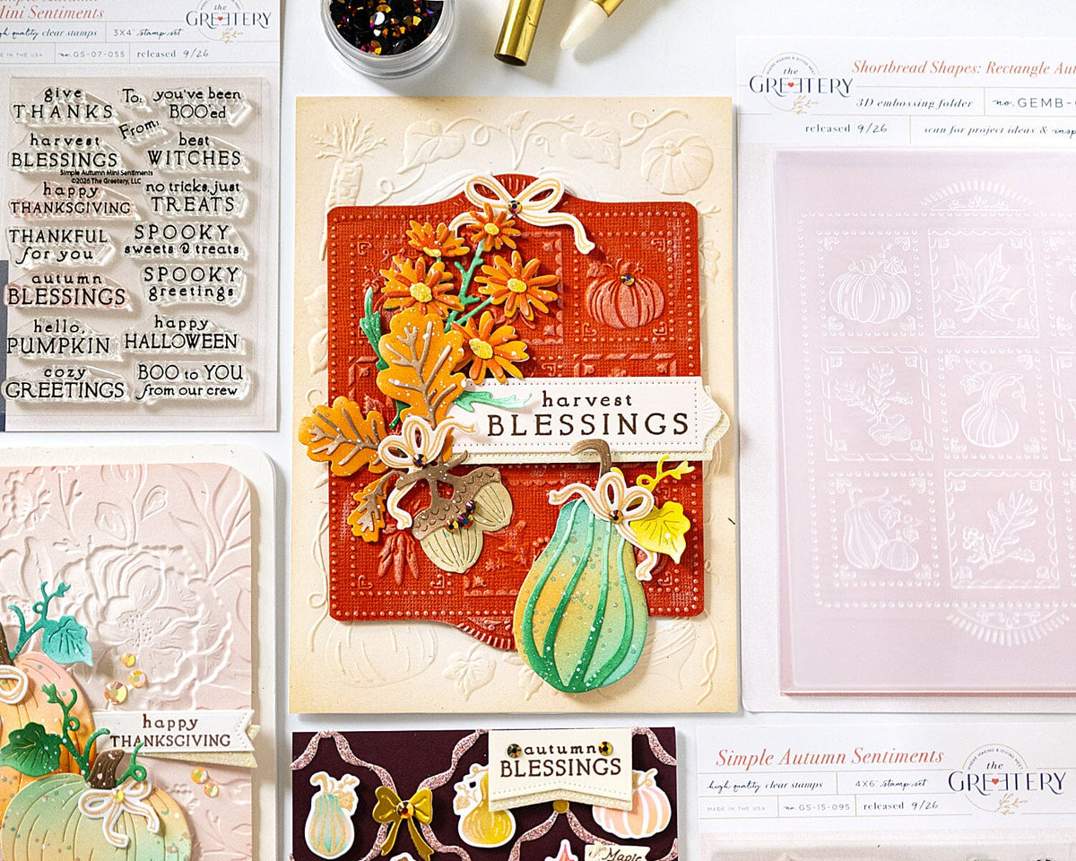 Simple Autumn Sentiments Stamp Set
