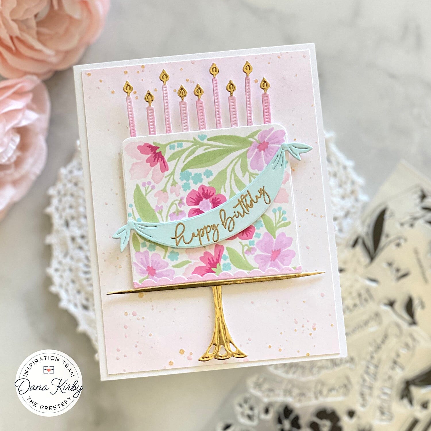 Takes the Cake Stamp + Stencil