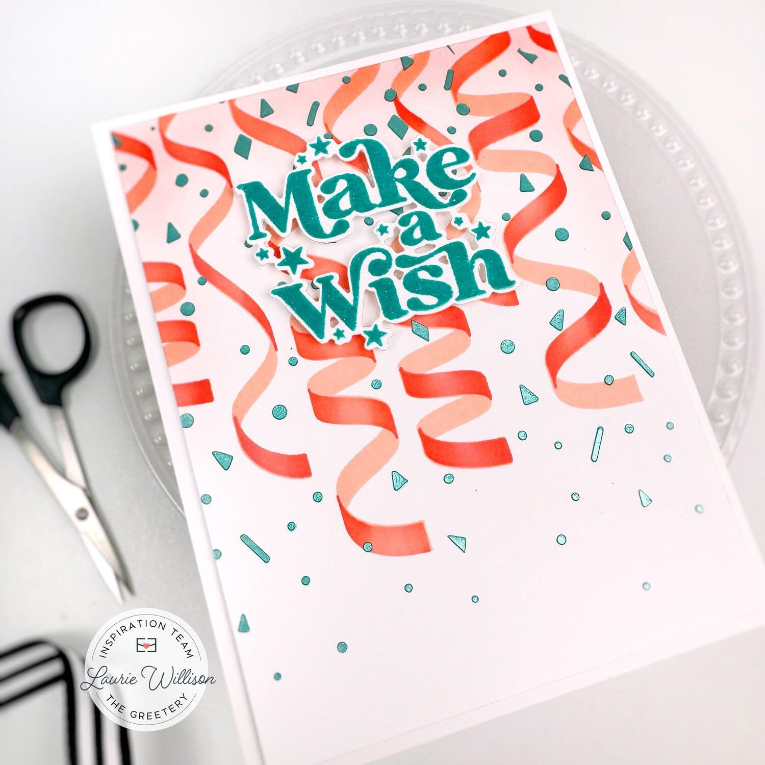 Four Square Birthday Tag Elements Die