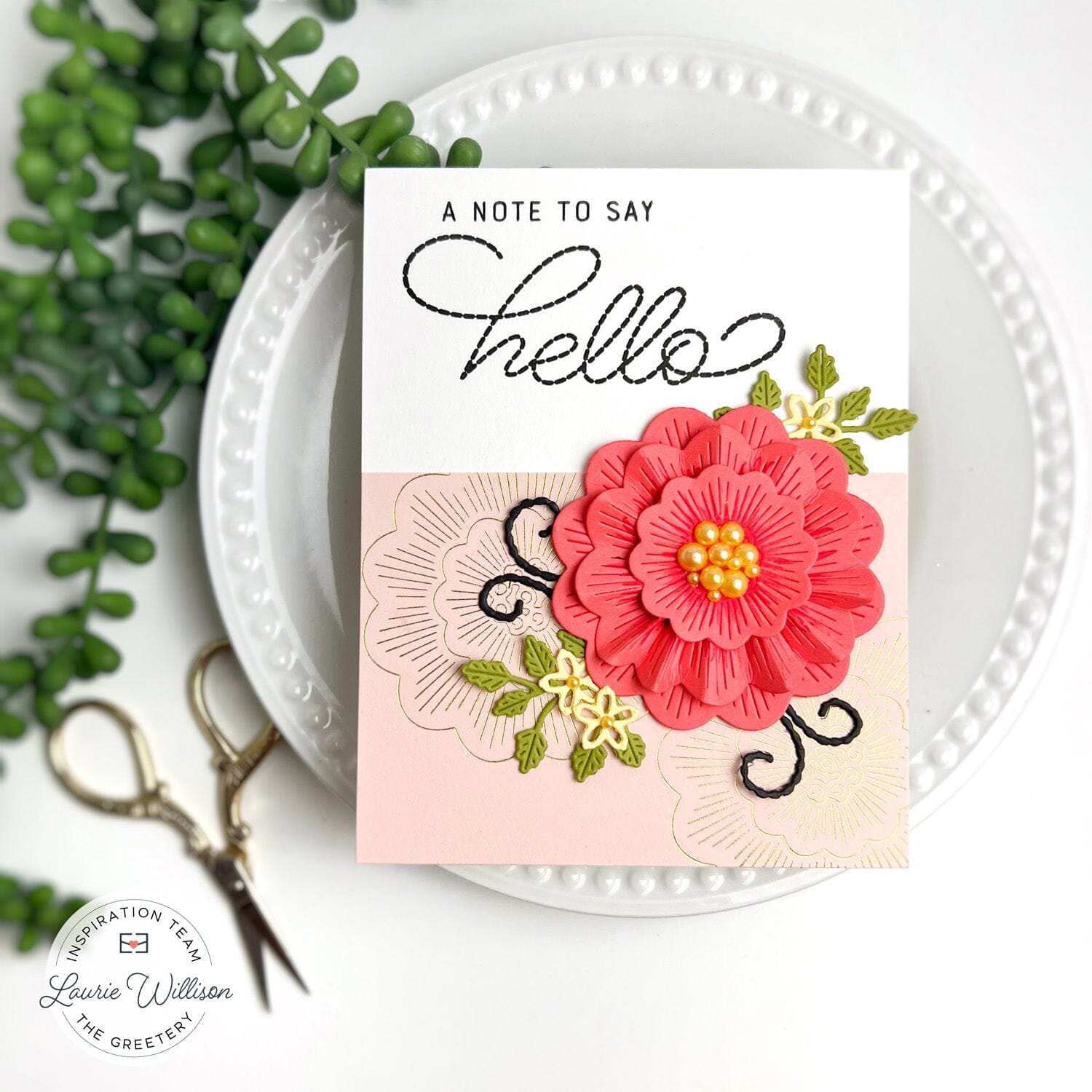 Stitched Sentiments Stamp Set