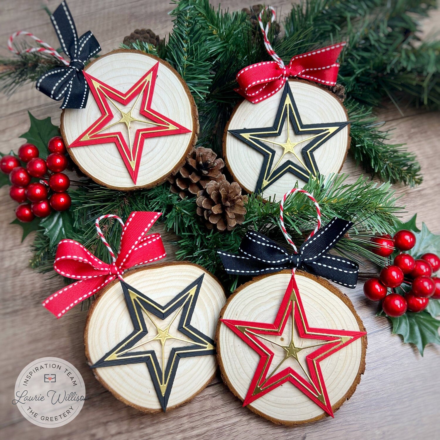 Rustic Star Large Die