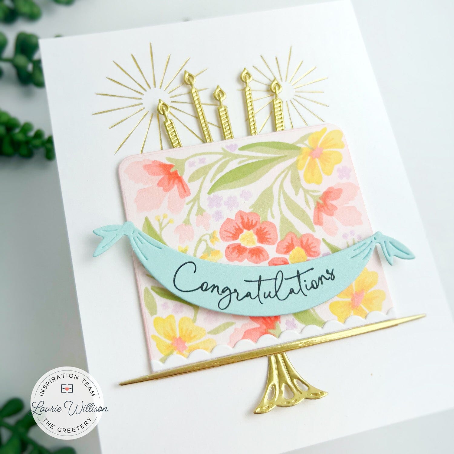 Takes the Cake Stamp + Stencil