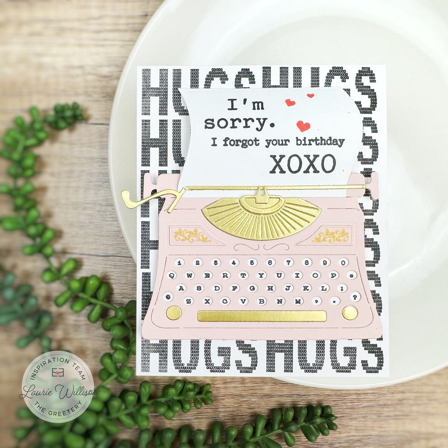 Just My Type Stamp Set