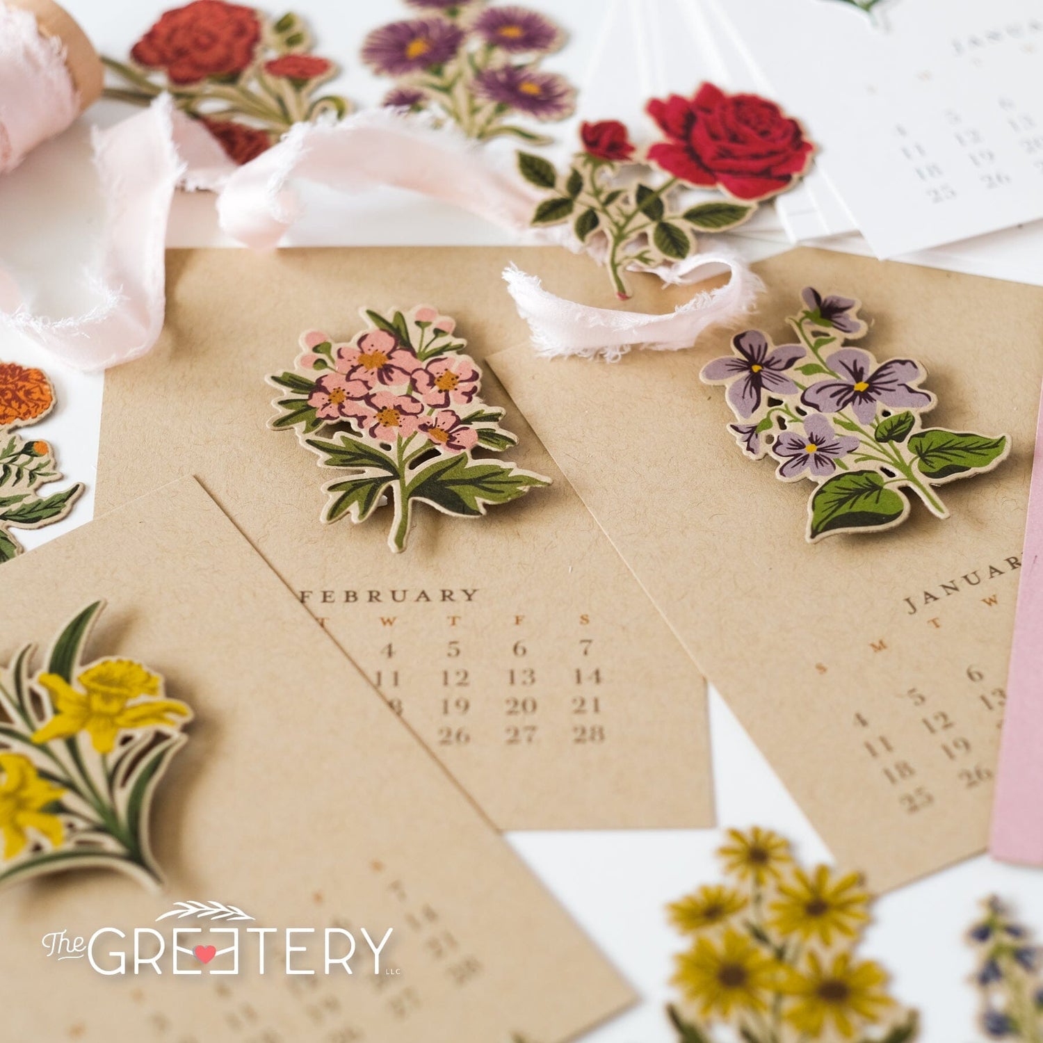 Birth Month Blooms Cuttables KRAFT