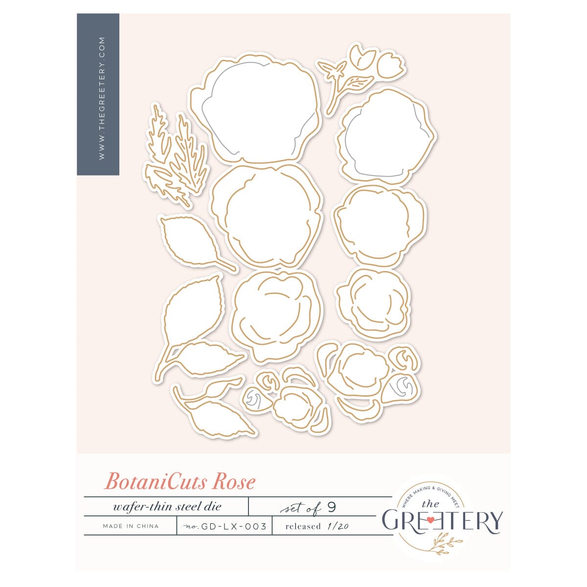 BotaniCuts Rose Die – The Greetery