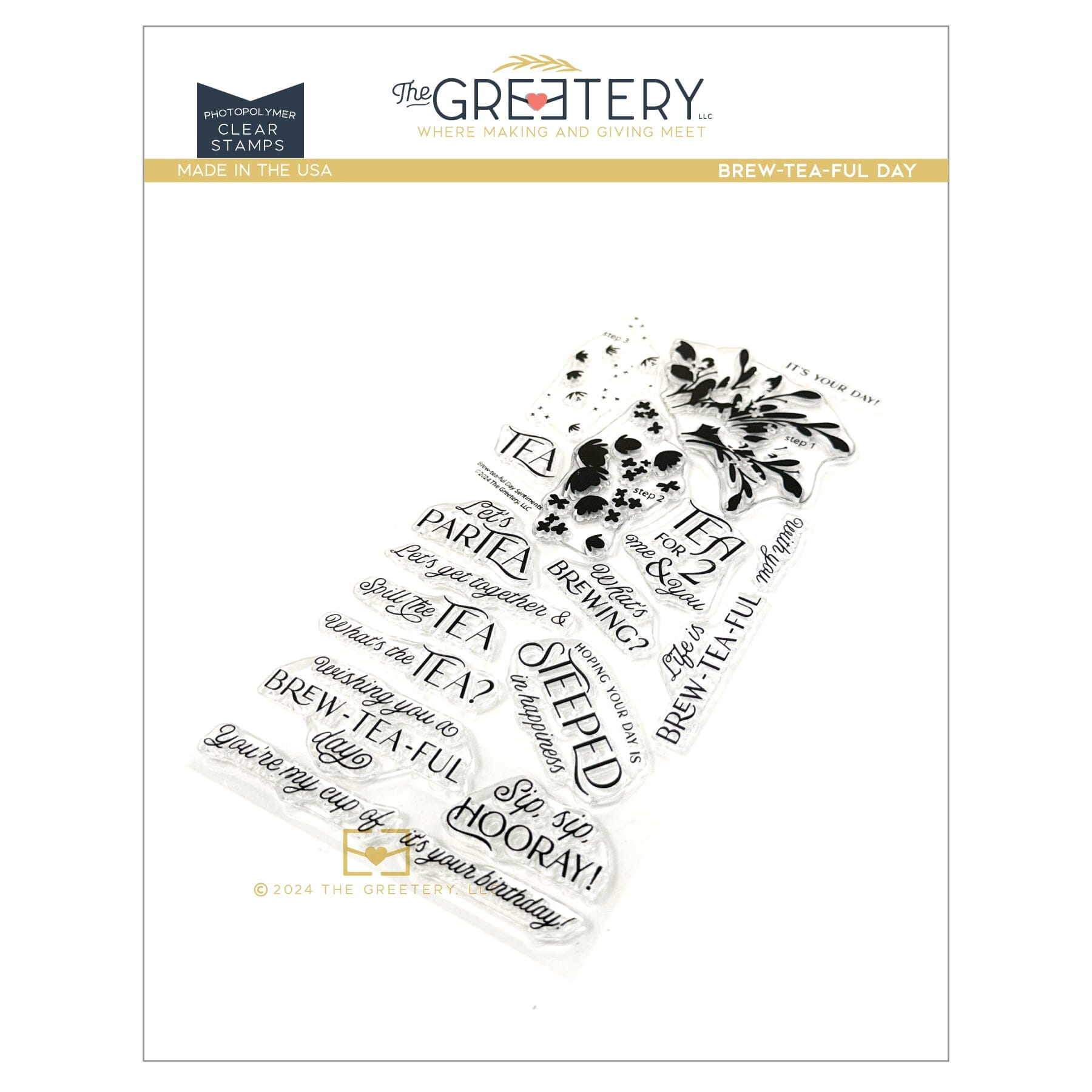 Brew-tea-ful Day Stamp Set