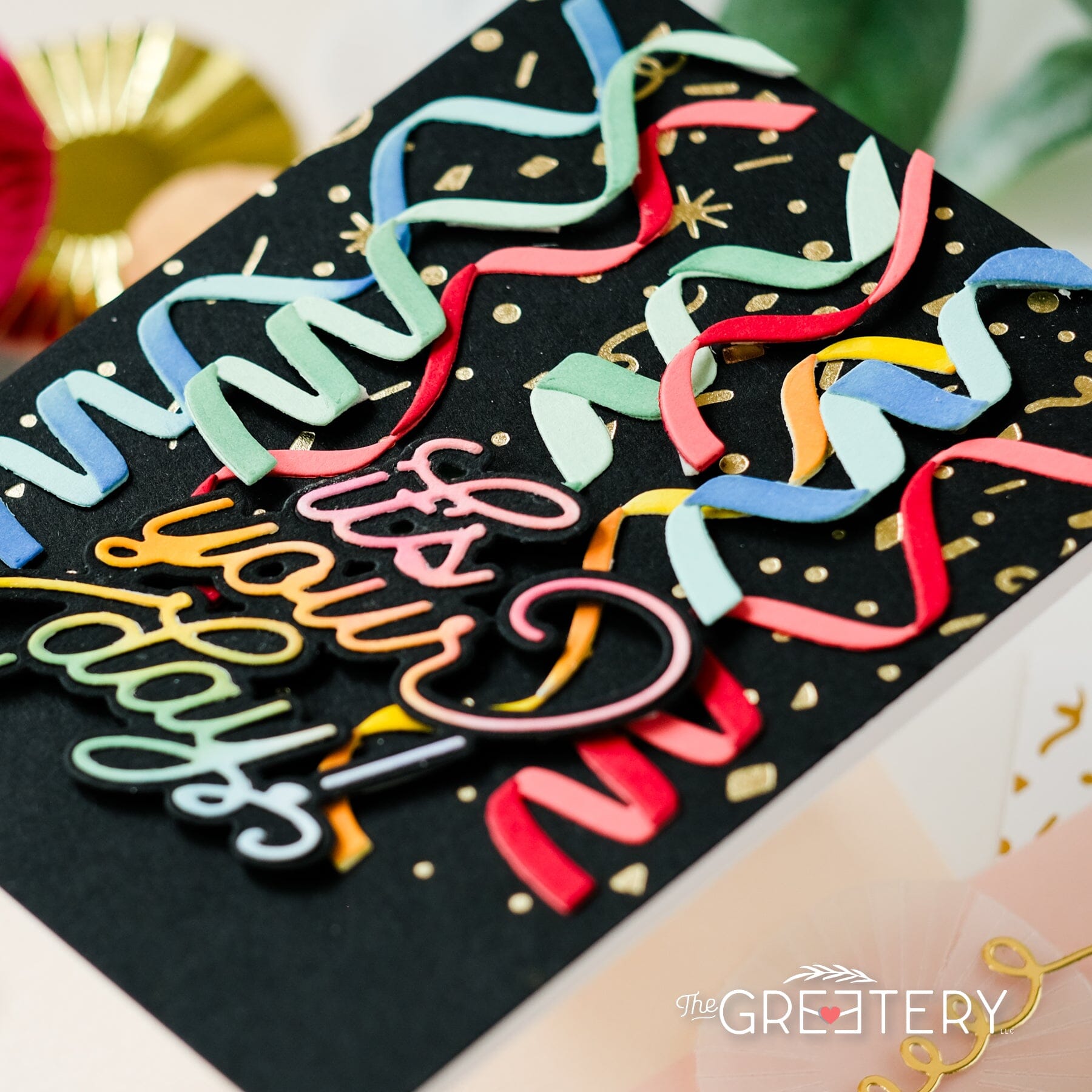 Ticker Tape Hot Foil